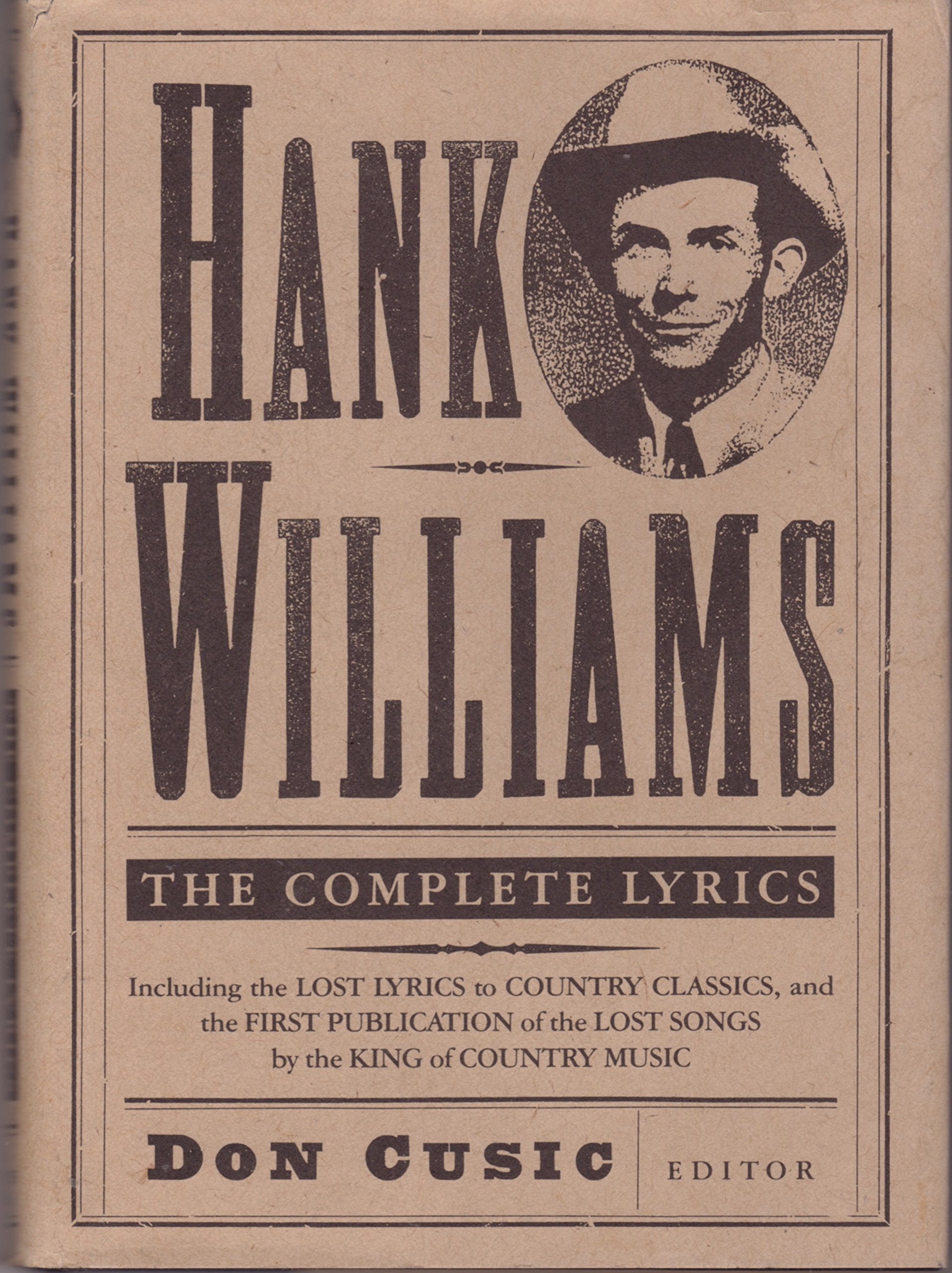 Hank Williams: The Complete Lyrics used book depot