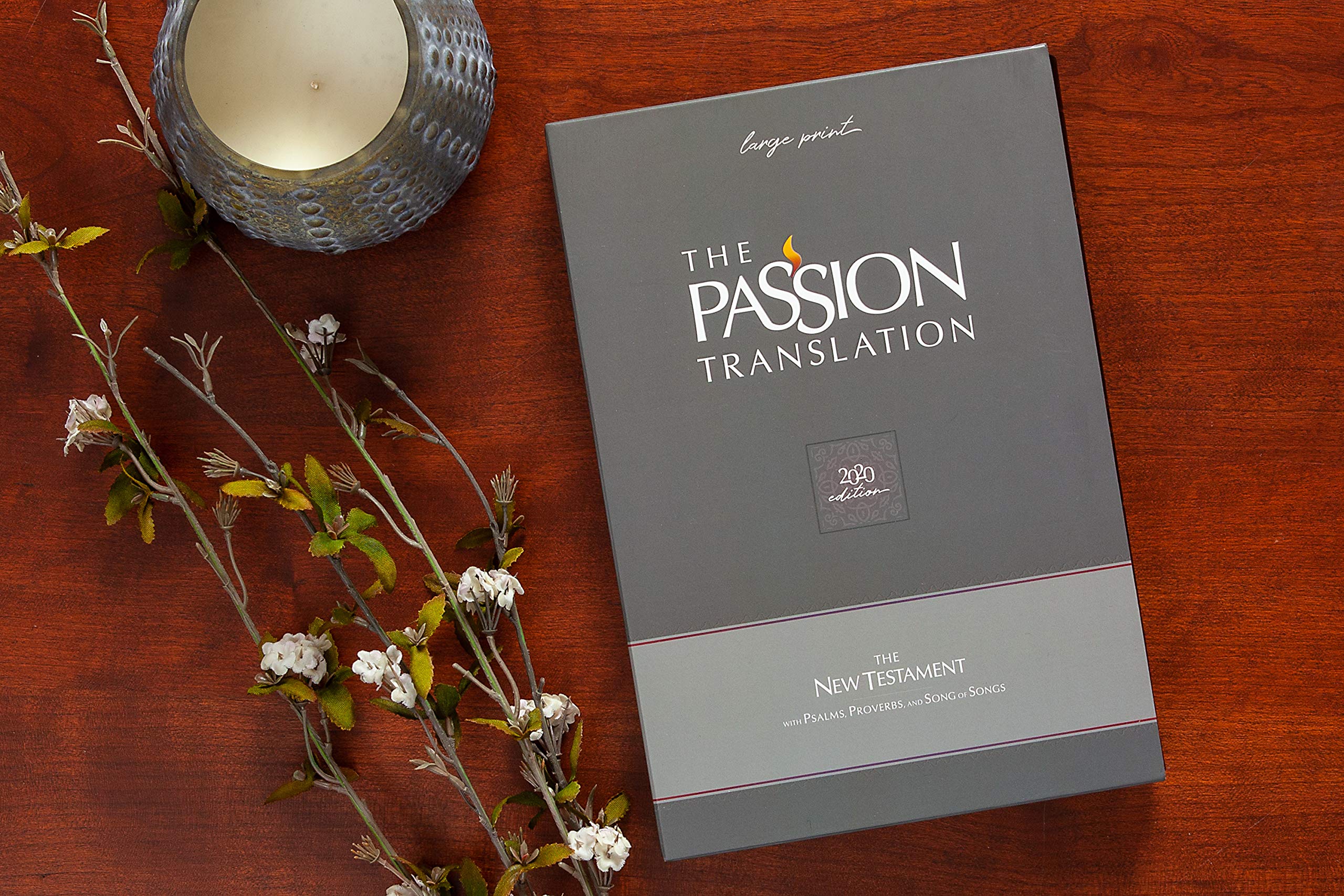 The Passion Translation New Testament (2020 Edition) Large Print Burgundy: With Psalms, Proverbs, and Song of Songs (Faux Leather) – A Perfect Gift for Confirmation, Holidays, and More used book depot