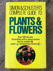 Simon & Schuster's Complete Guide to Plants & Flowers used book depot