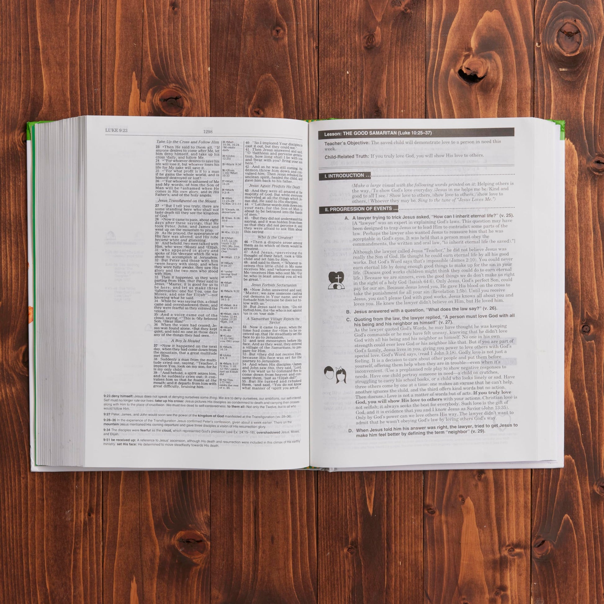 Children's Ministry Resource Bible Helping Children Grow In The Light Of God's Word used book depot