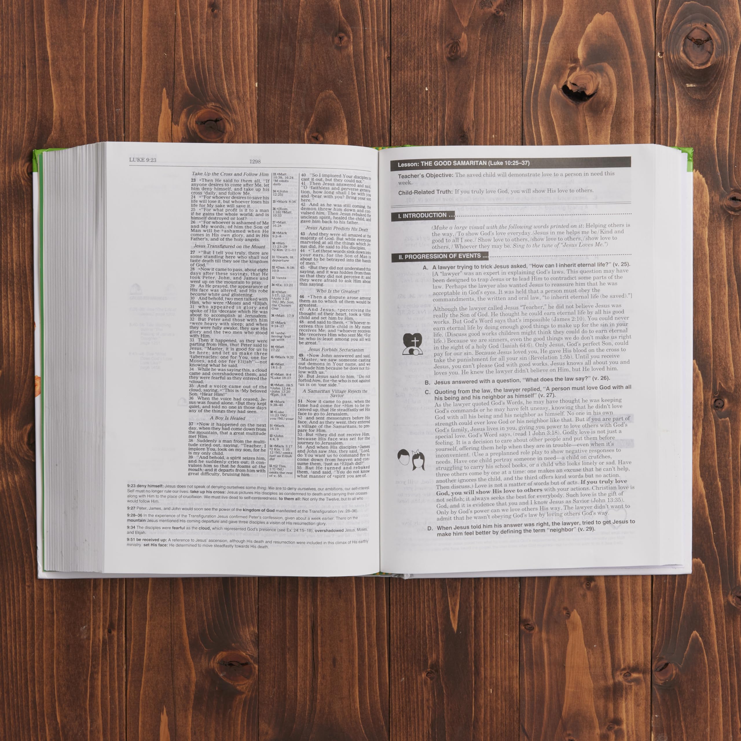 Children's Ministry Resource Bible Helping Children Grow In The Light Of God's Word used book depot