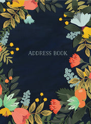 Address Book - Modern Floral Large used book depot