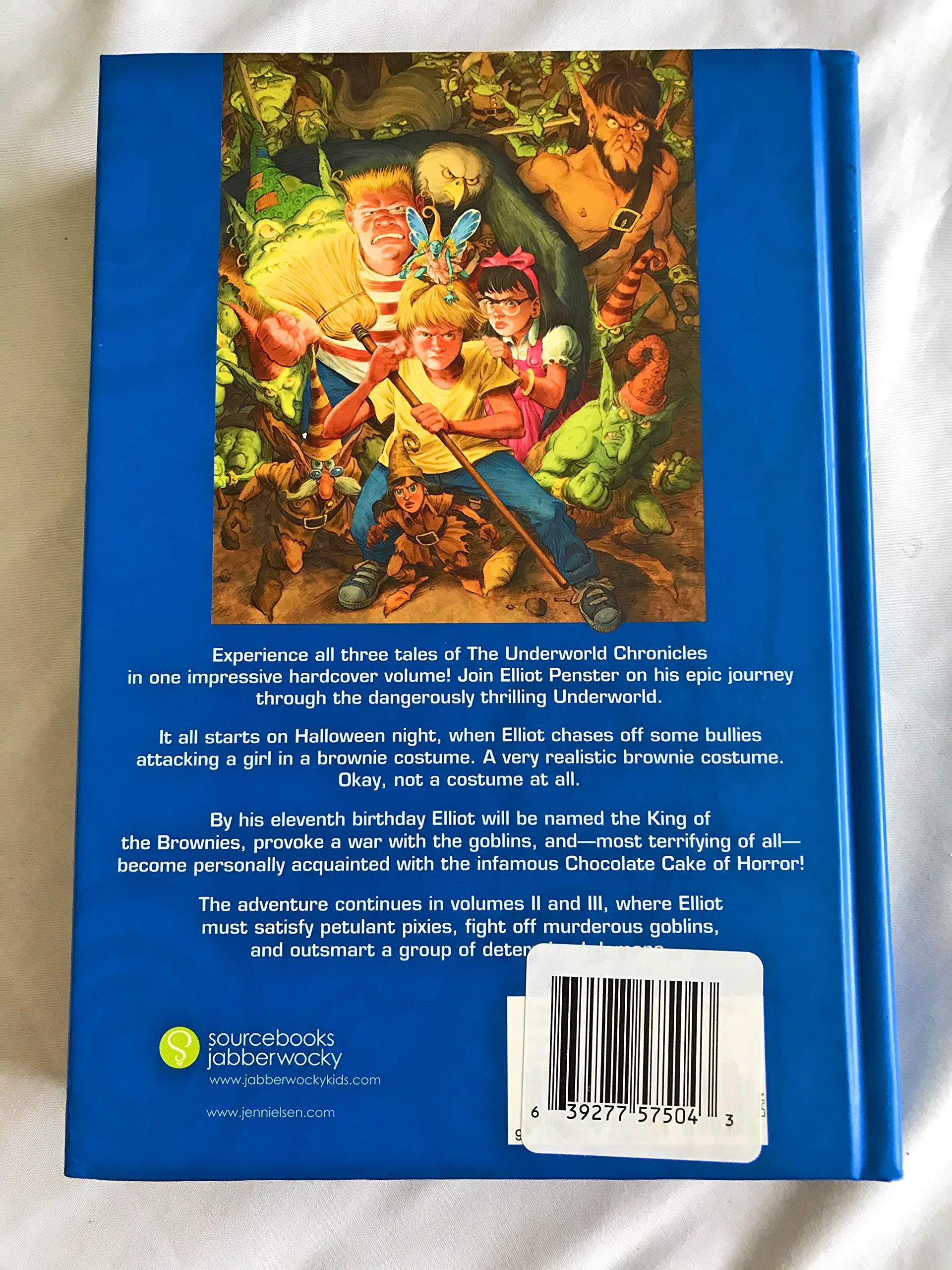 The Underworld Chronicles: Includes Elliot and the Goblin War, Elliot and the Pixie Plot, Elliot and the Last Underworld War used book depot