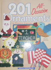 201 All-Occasion Ornaments in Plastic Canvas used book depot