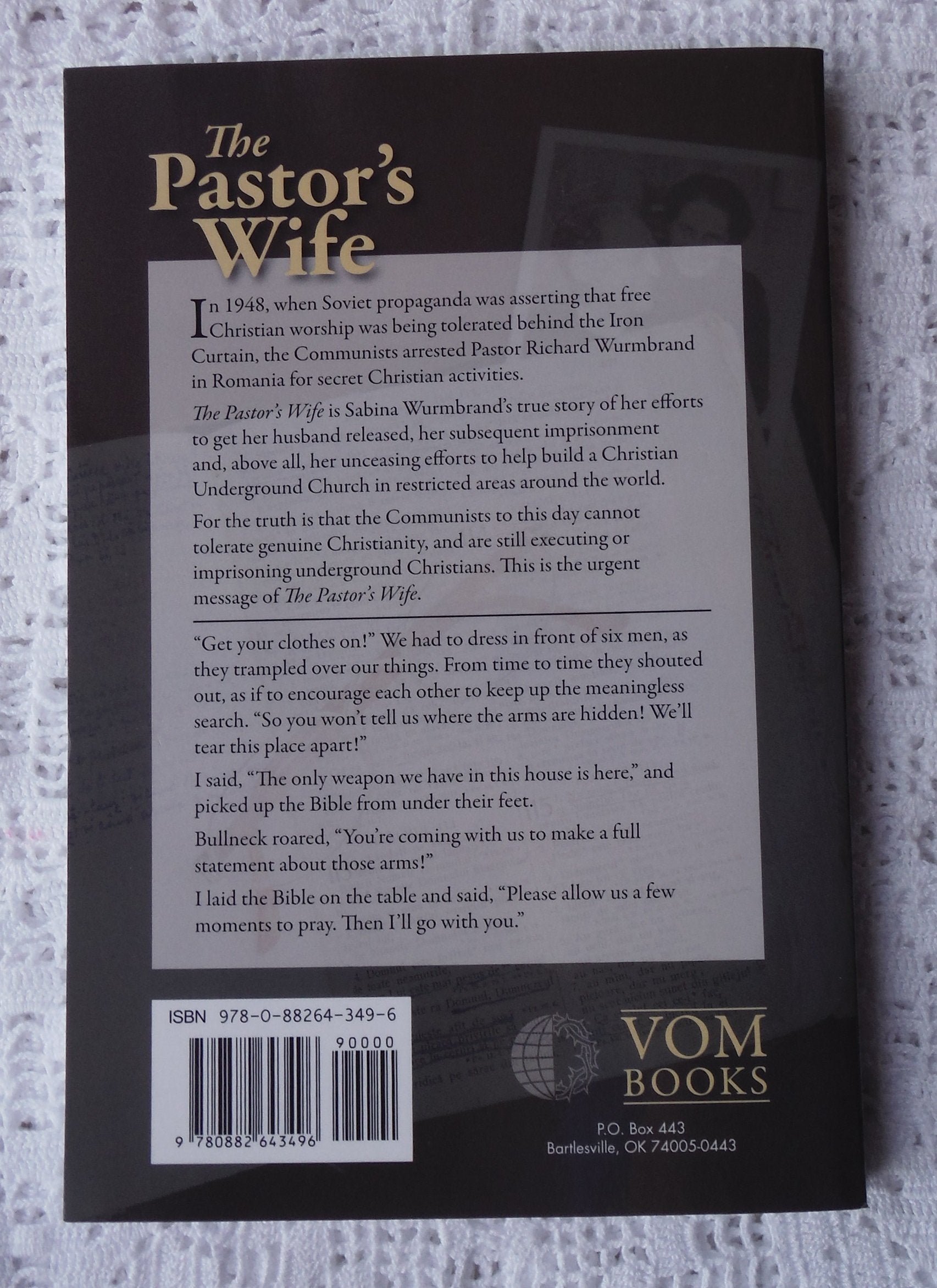 The Pastor's Wife used book depot