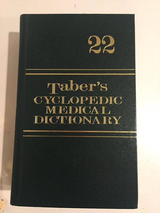 TABERS CYCLOPEDIC MEDICAL DIC [Unknown Binding] Tabers