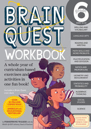 Brain Quest Workbook: Grade 6 used book depot