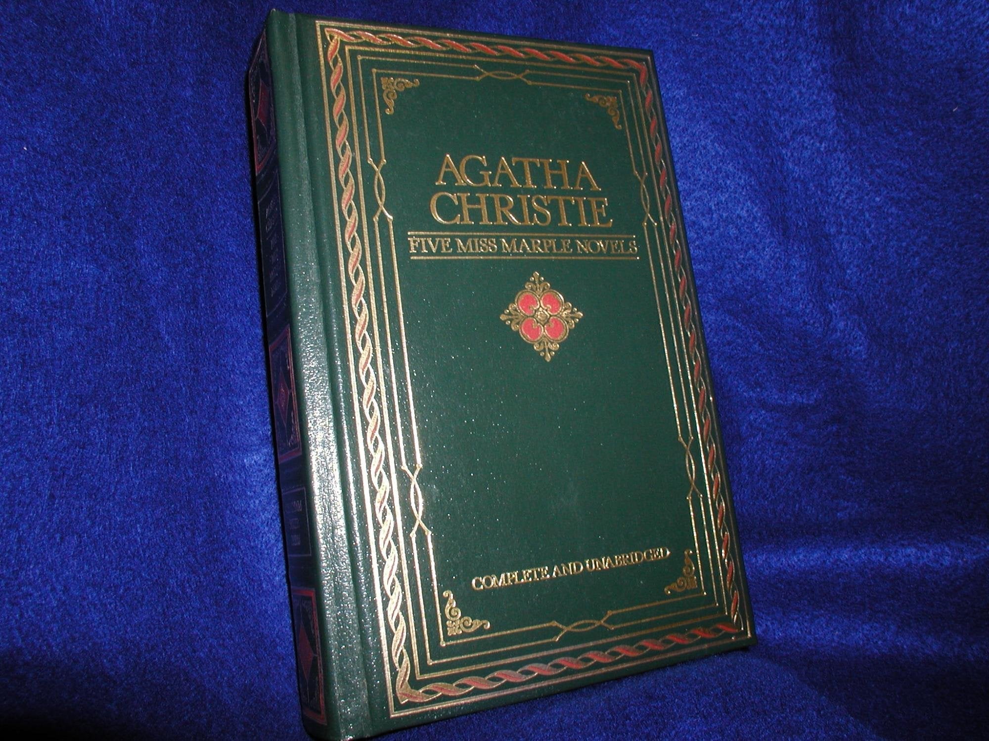 Agatha Christie: Five Complete Miss Marple Novels (The Mirror Crack'd / A Caribbean Mystery / Nemesis / What Mrs. Mcgillicuddy Saw! / The Body in the Library) used book depot