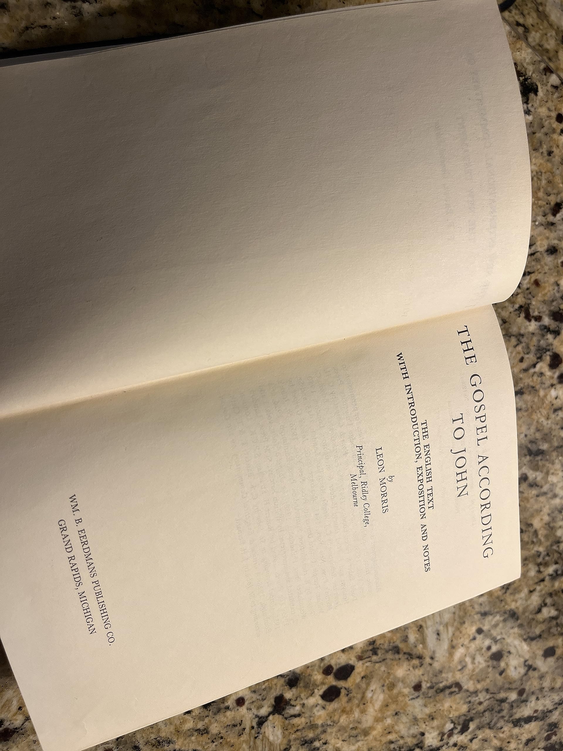 The Gospel According to John (The New International Commentary on the New Testament) used book depot