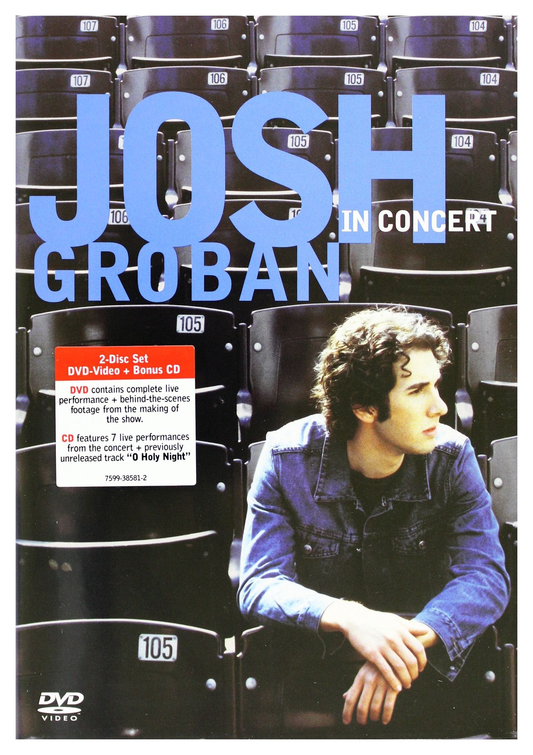 Josh Groban In Concert (with Bonus CD) used book depot