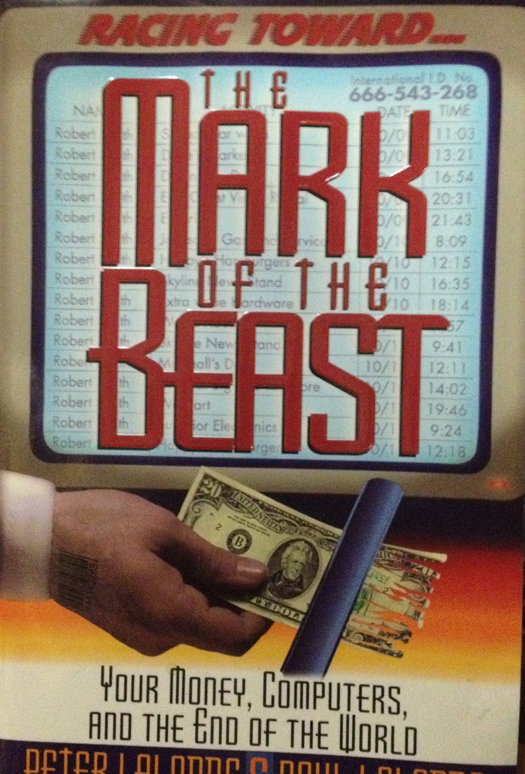 Racing Toward the Mark of the Beast used book depot