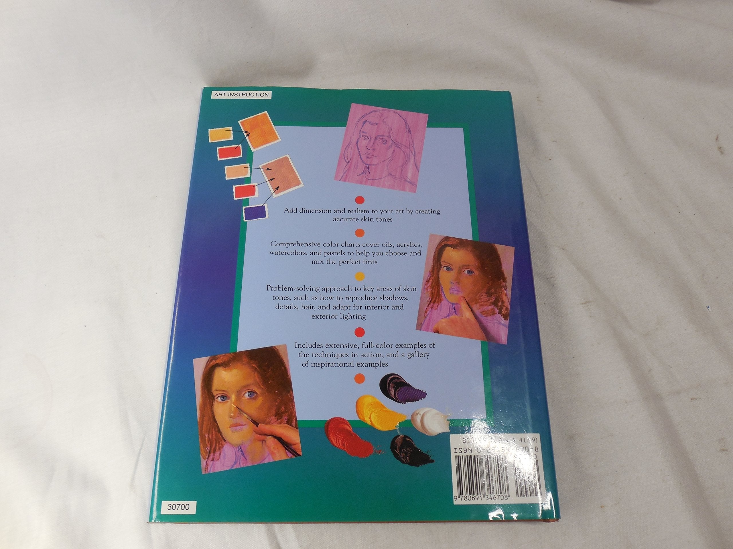 How to Paint Skin Tones used book depot