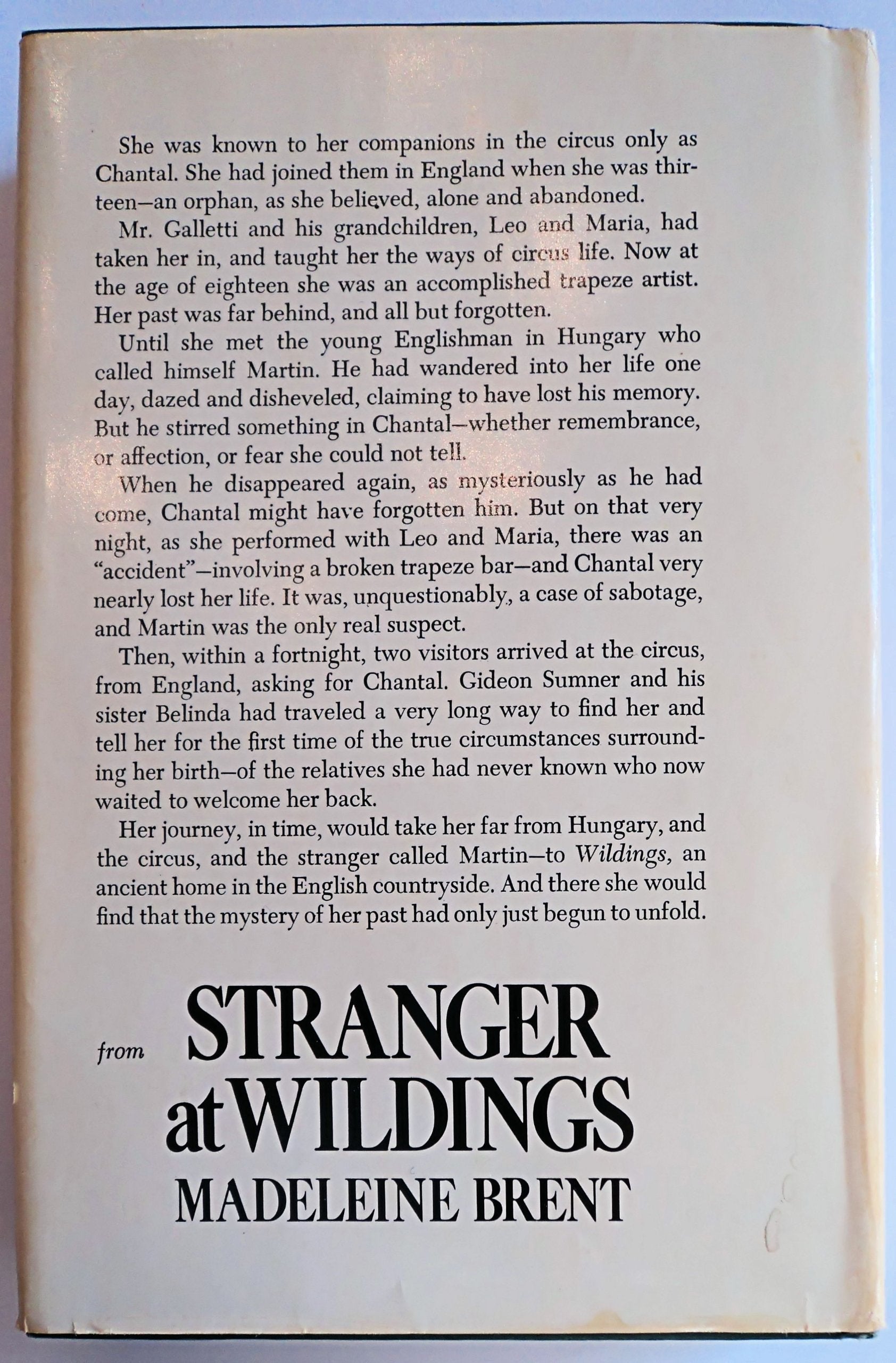 Stranger at Wildings used book depot