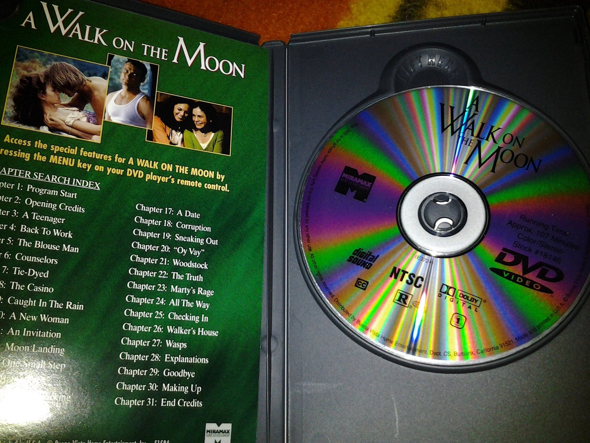 A Walk on the Moon [DVD] used book depot