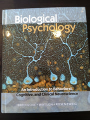 Biological Psychology: An Introduction to Behavioral, Cognitive, and Clinical Neuroscience used book depot