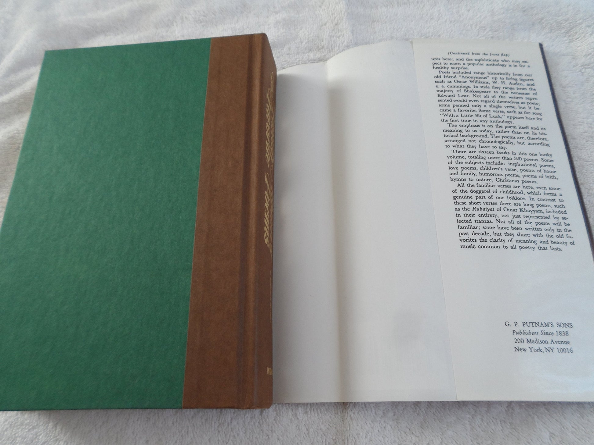 The Family Album of Favorite Poems used book depot