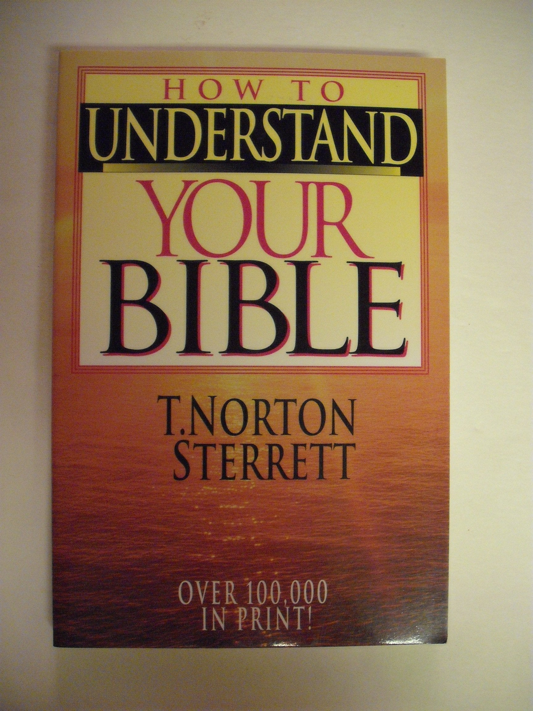 How to Understand Your Bible used book depot