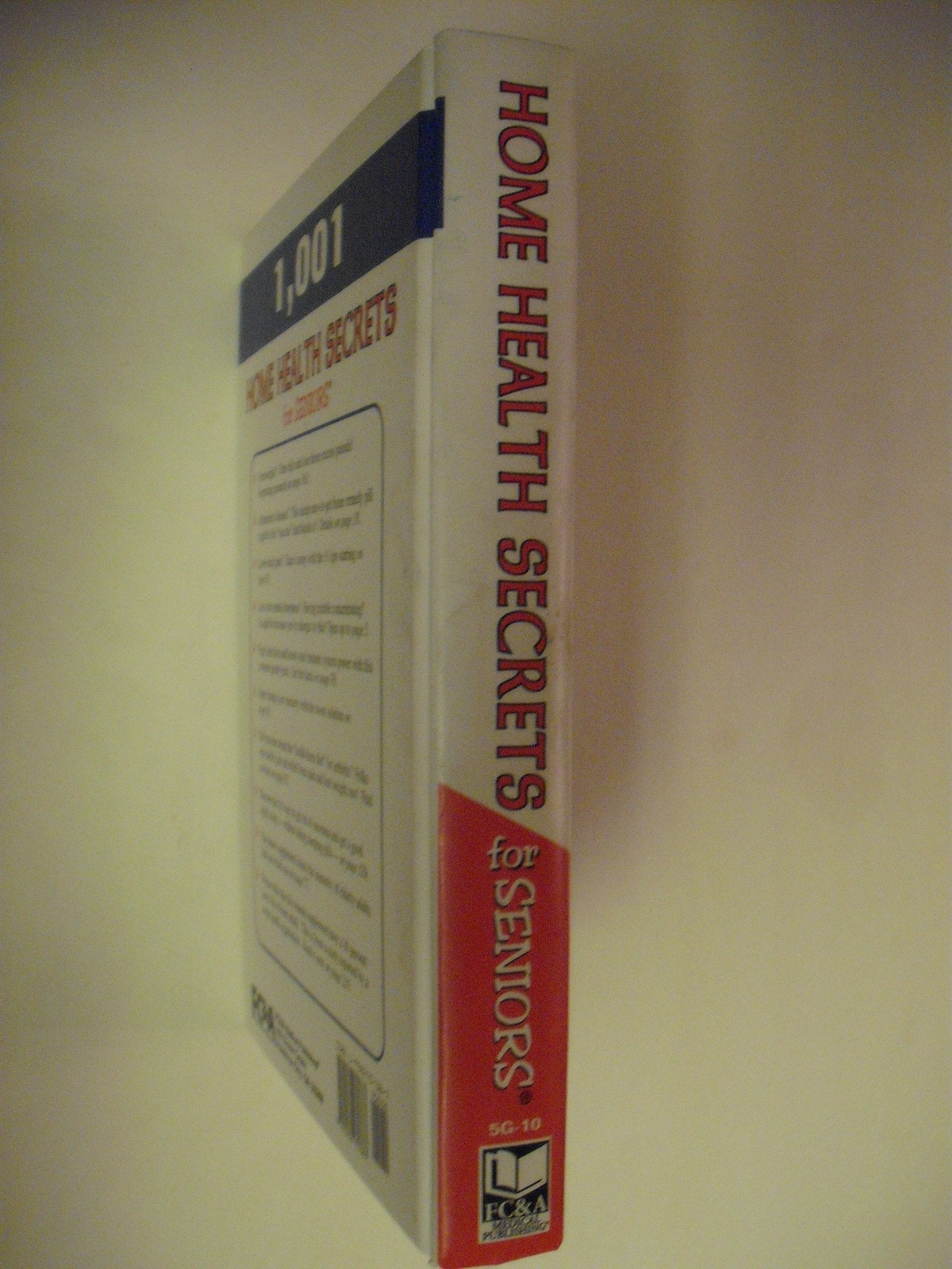1001 Home Health Secrets for Seniors used book depot