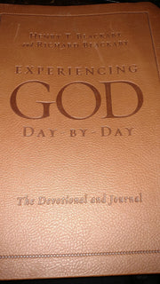 EXPERIENCING GOD DAY BY DAY THE DEVOTIONAL AND JOURNAL used book depot