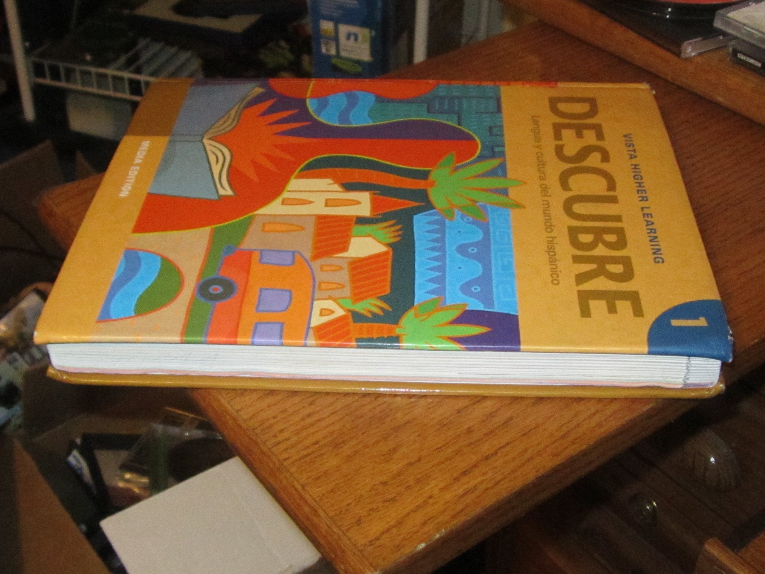 Descubre, Nivel 1 - Lengua y cultura del mundo hispánico used book depot