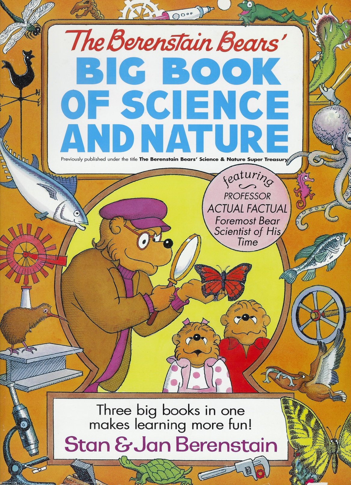 The Berenstain Bears' Big Book of Science and Nature used book depot