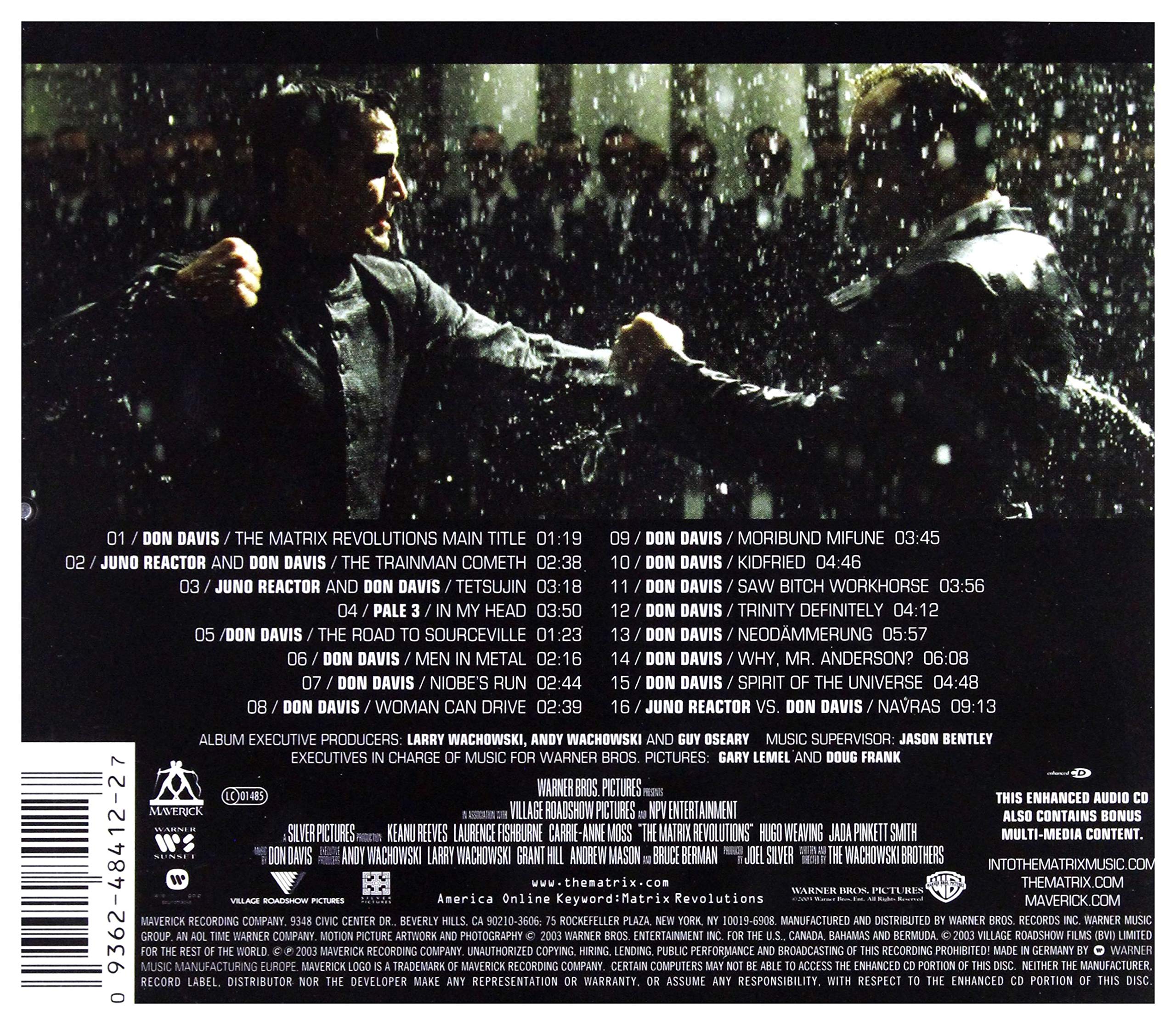 The Matrix Revolutions used book depot