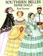 Southern Belles Paper Dolls (Dover Paper Dolls) used book depot