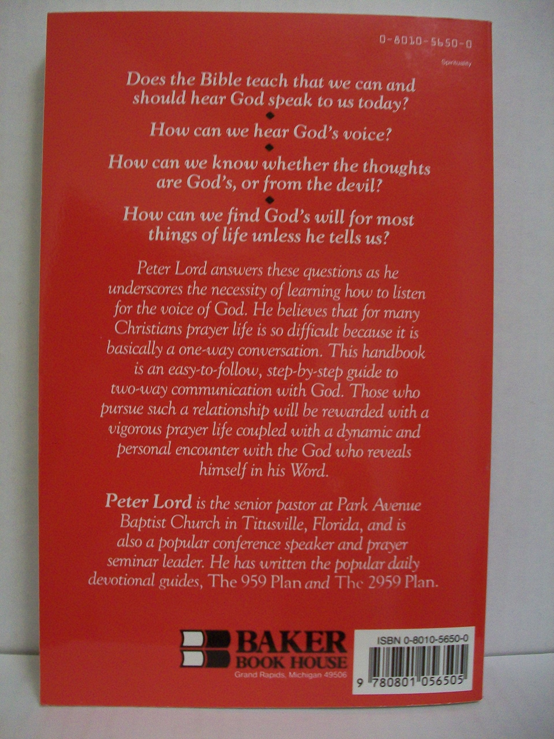 Hearing God used book depot