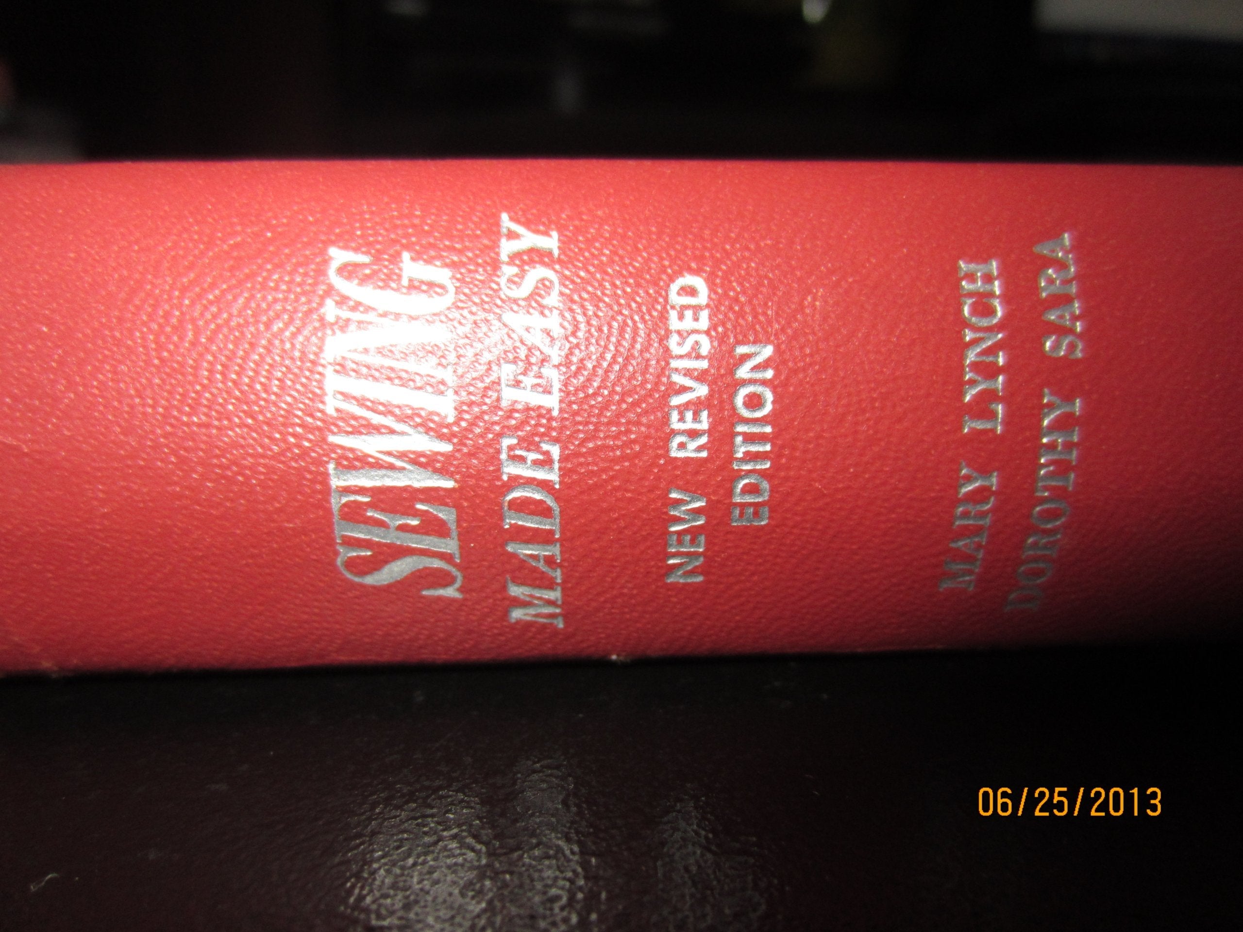 Sewing Made Easy; New Revised Edition used book depot