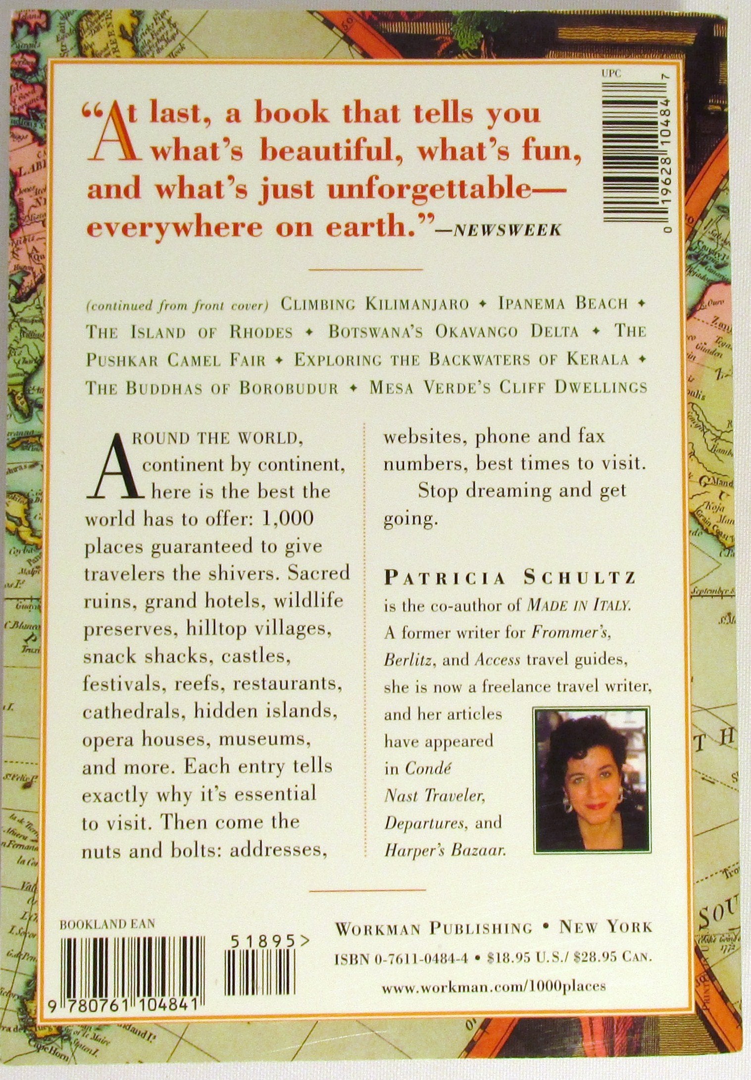 1,000 Places to See Before You Die: A Traveler's Life List used book depot