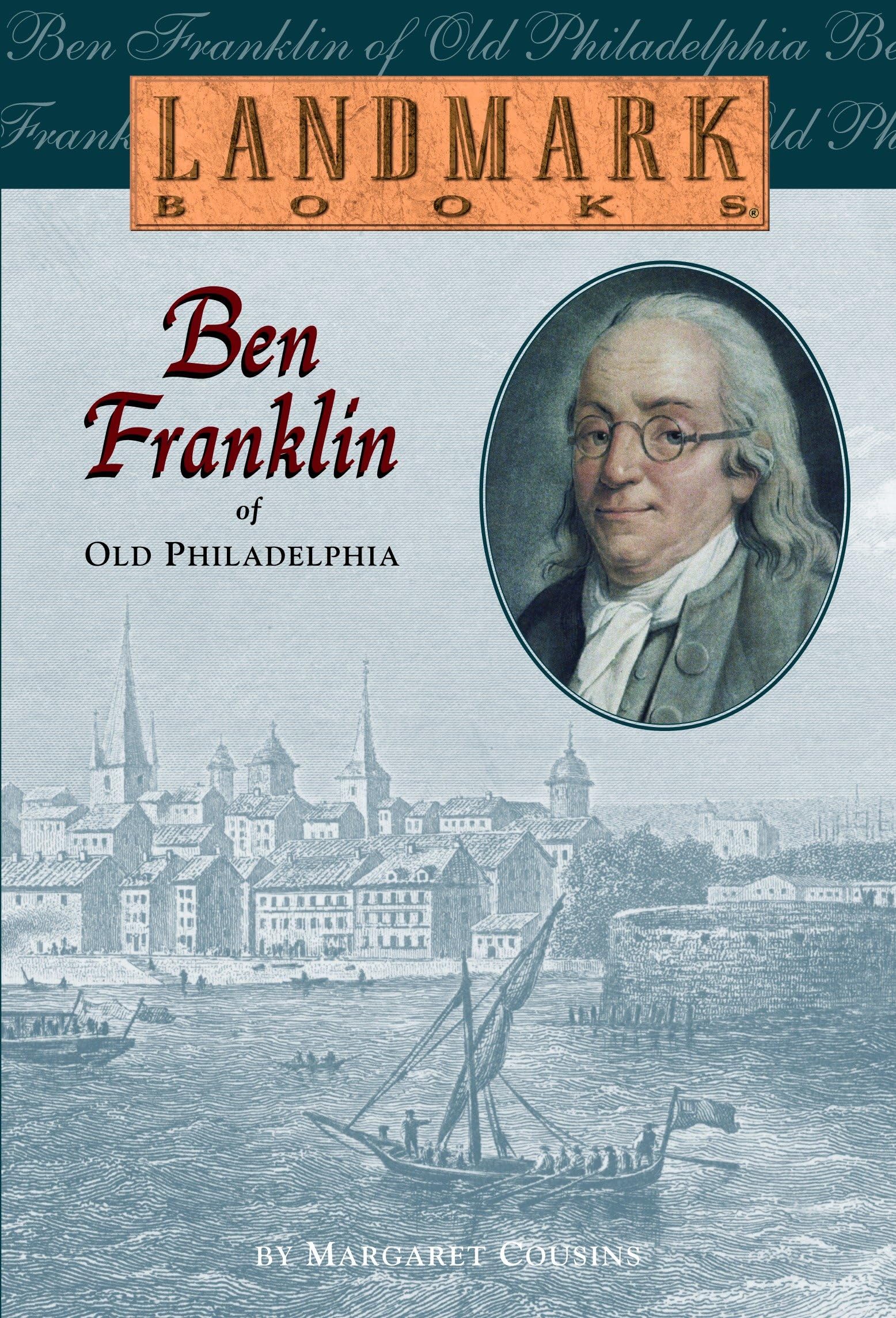 Ben Franklin of Old Philadelphia (Landmark Books) used book depot