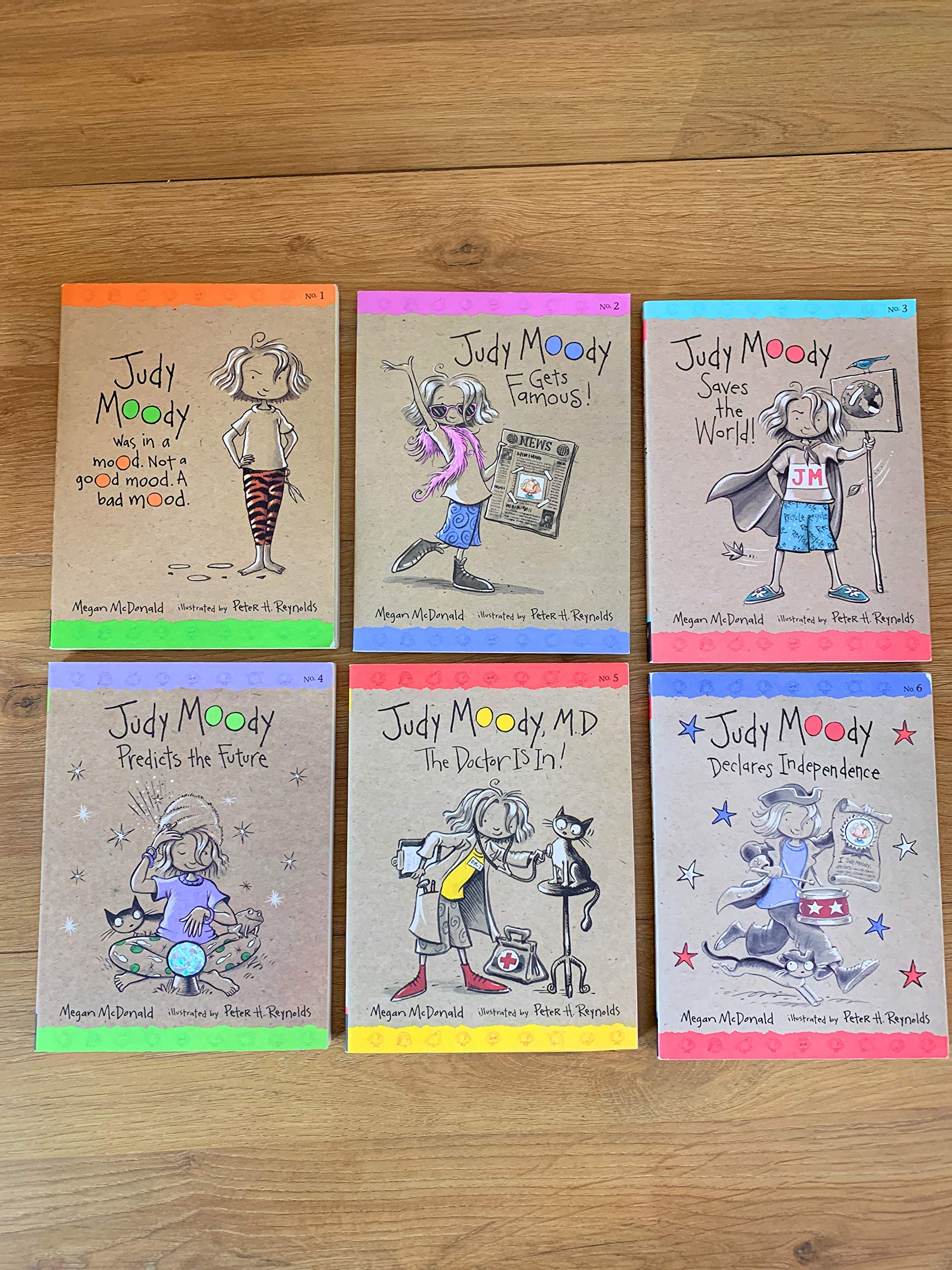 The Judy Moody Totally Awesome Collection: Books 1-6 used book depot