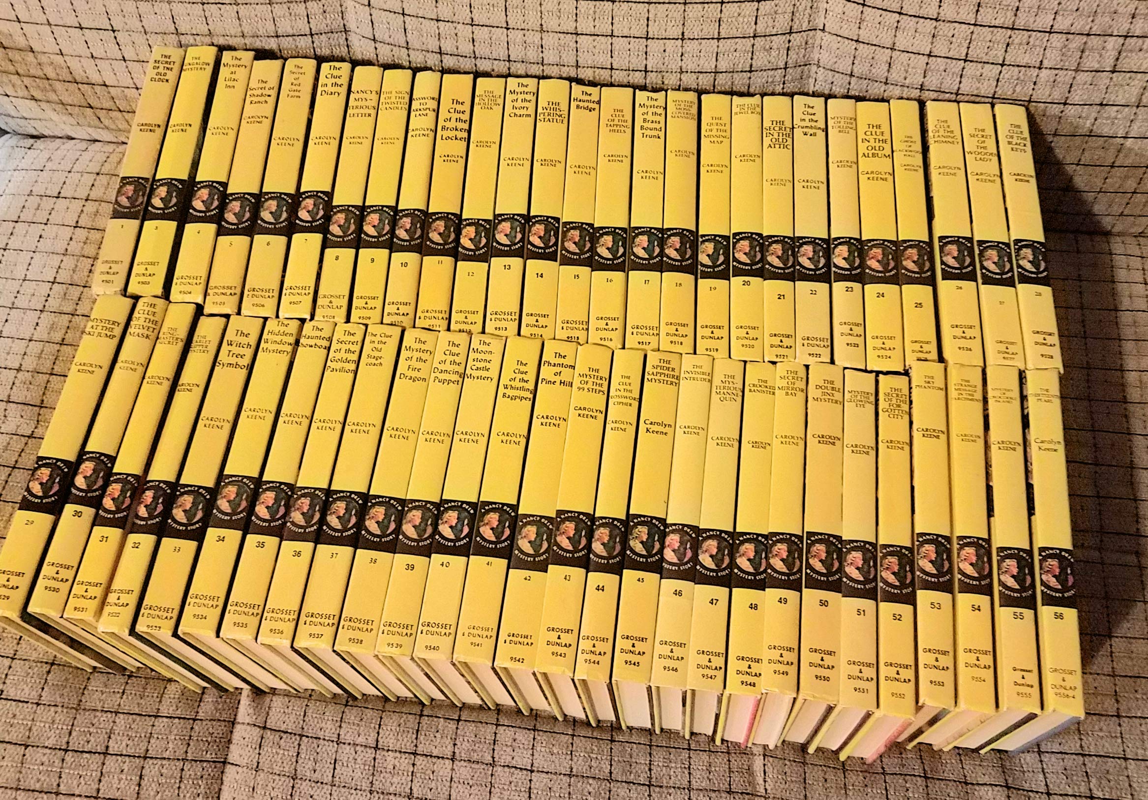 Nancy Drew Set - Books 1-56 used book depot