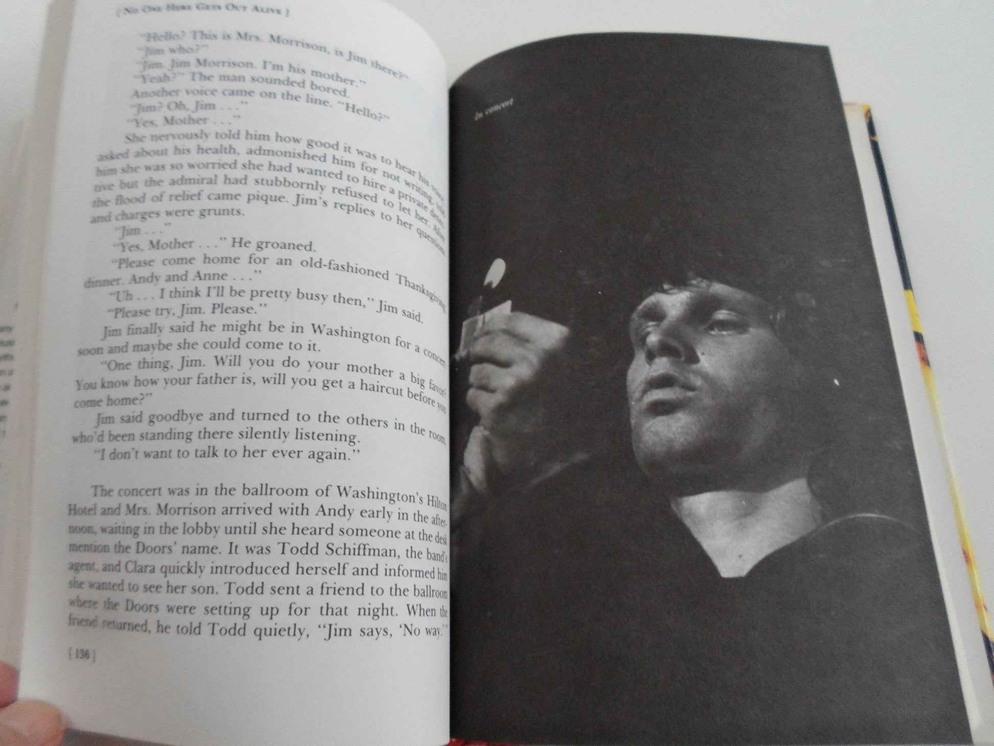 No One Here Gets Out Alive: The Celebrated Biography of Jim Morrison used book depot
