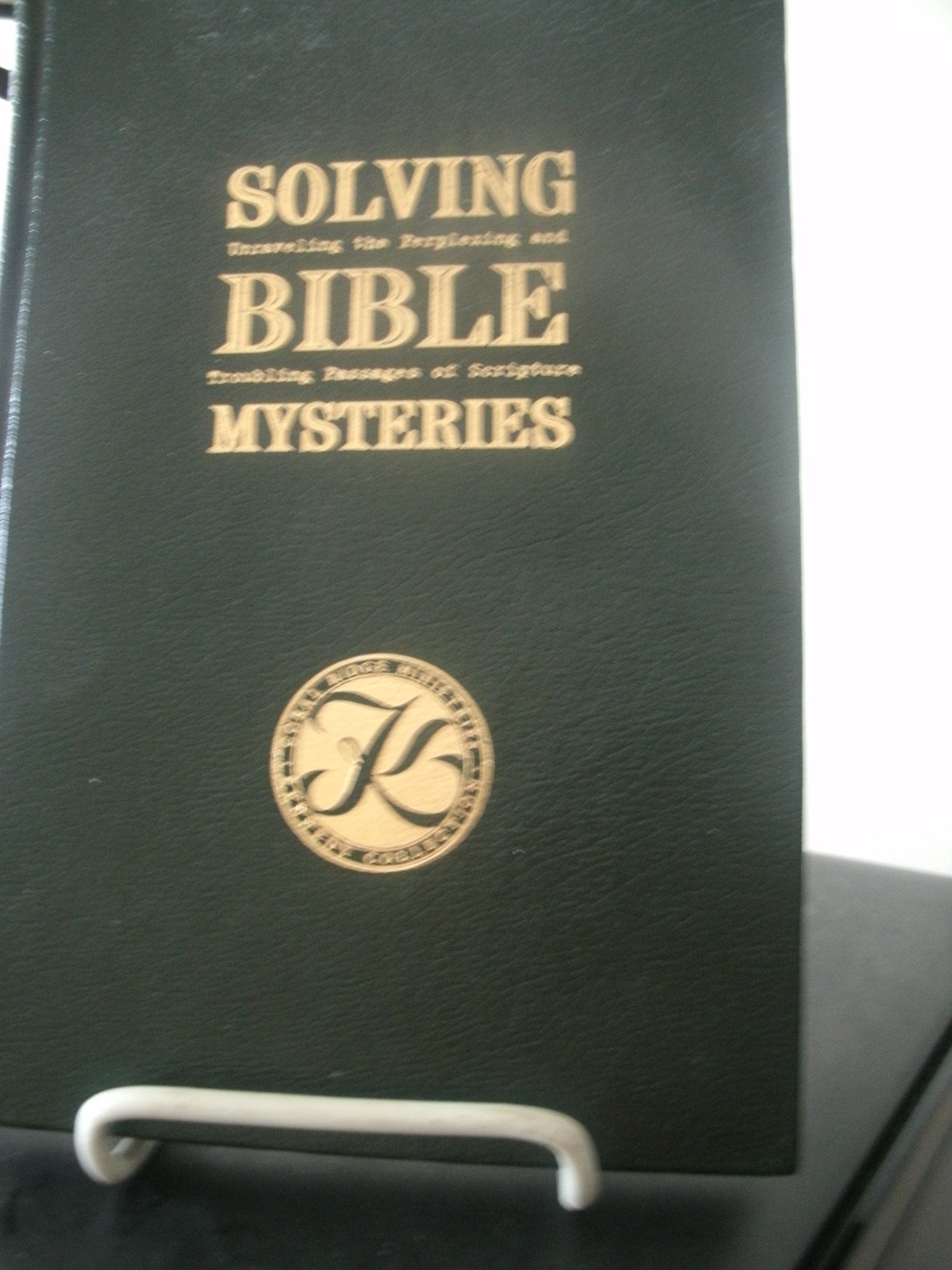 Solving Bible Mysteries: Unraveling the Perplexing and Troubling Passages of Scripture used book depot