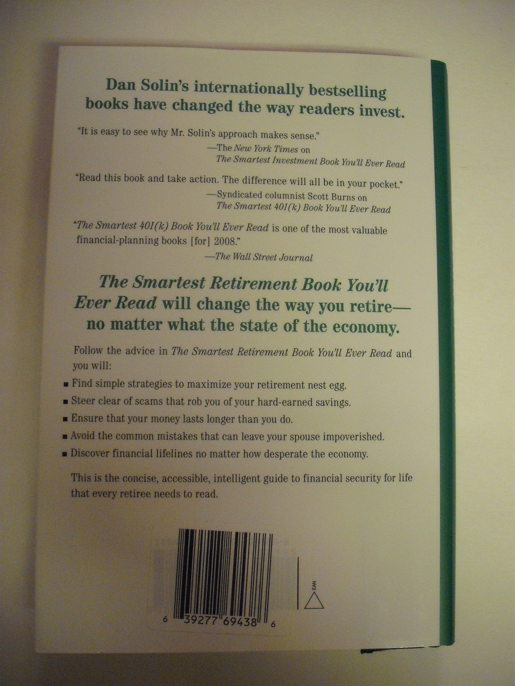 The Smartest Retirement Book You'll Ever Read used book depot