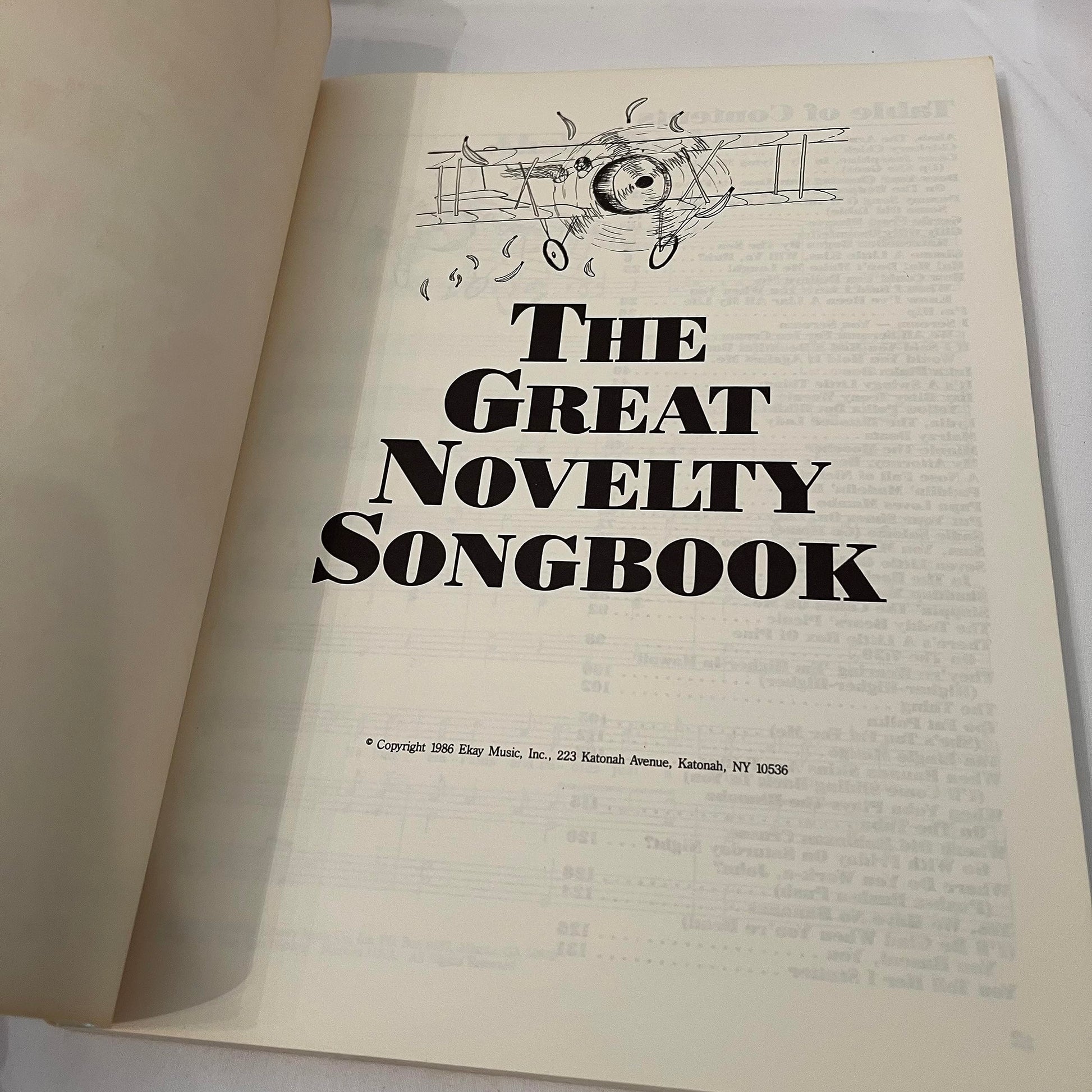 The Great Novelty Songbook: The Silliest, Funniest, Wackiest, Nuttiest Songs Ever Written in One Wild Collection/Sf-0206 used book depot