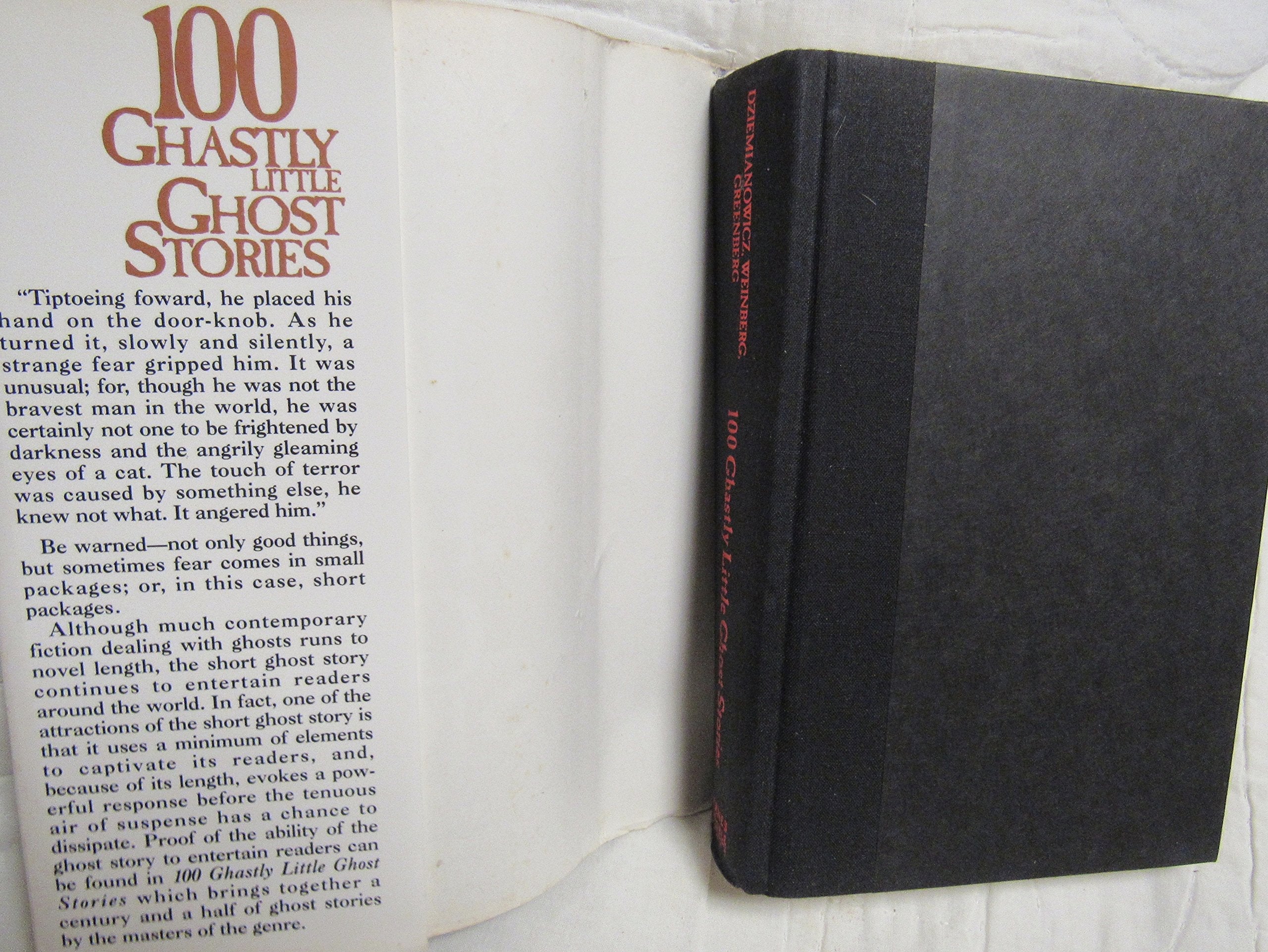 100 Ghastly Little Ghost Stories/1858653 used book depot
