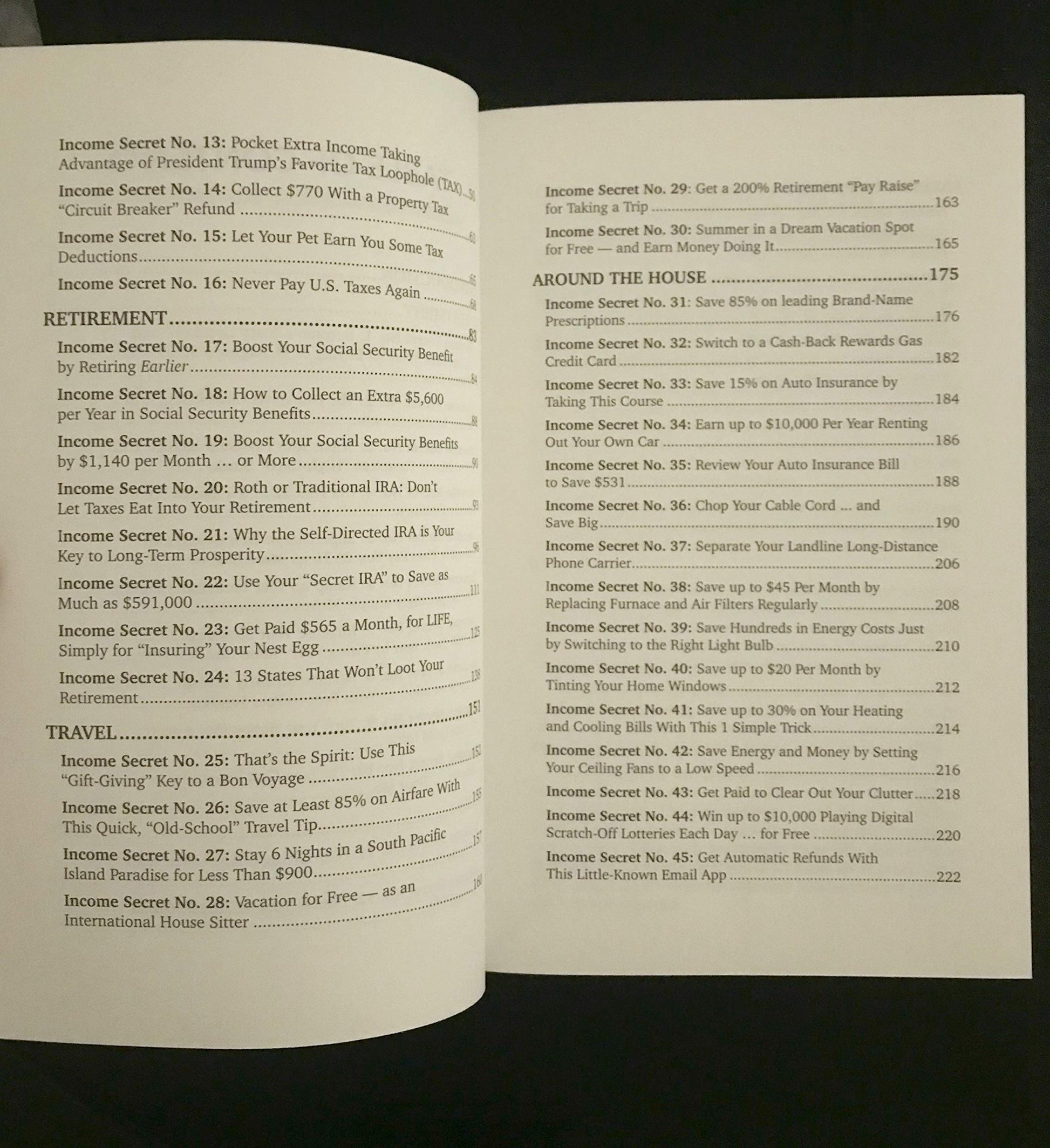 Endless Income : 50 Secrets to a Happier, Richer L used book depot