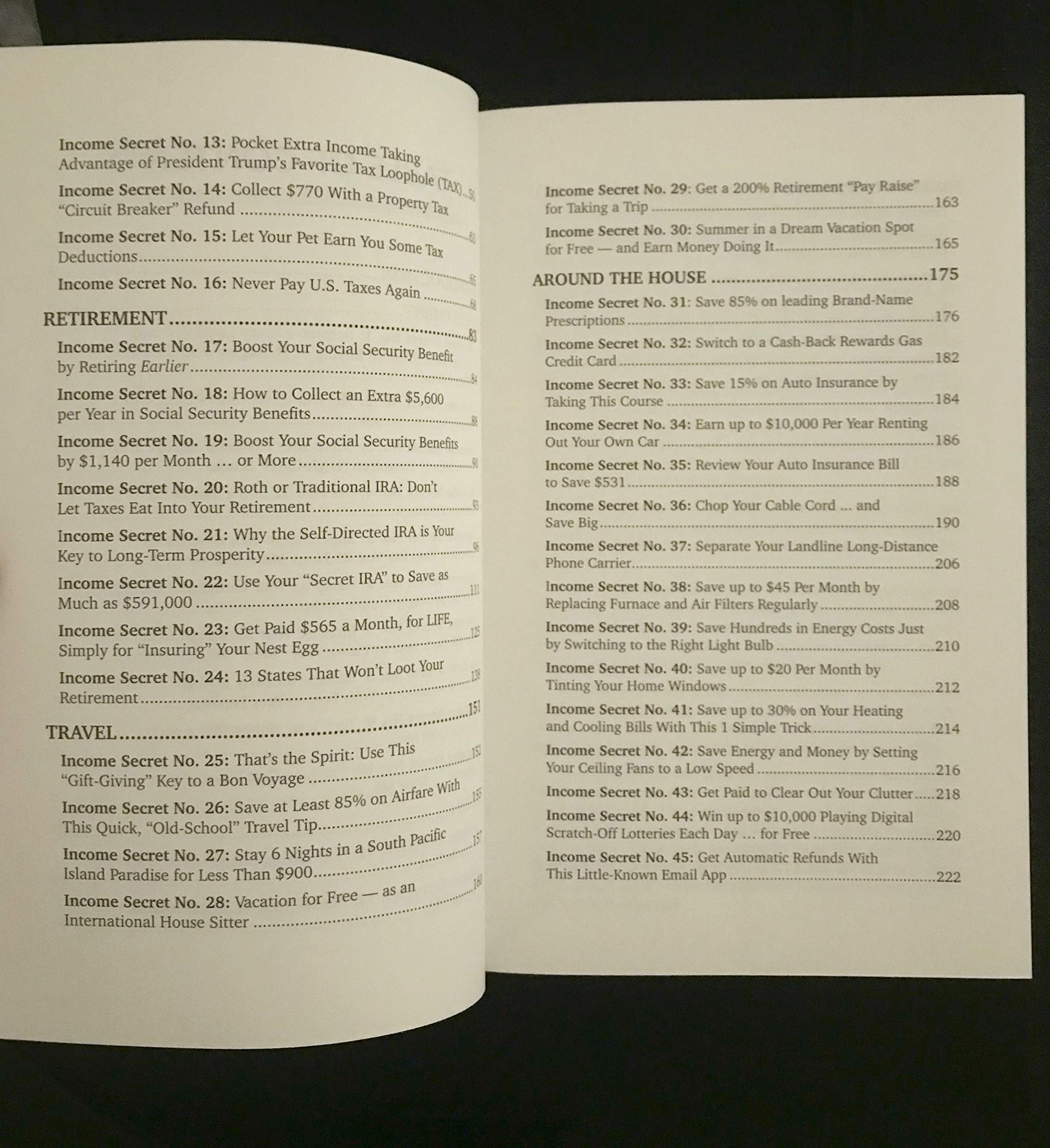 Endless Income : 50 Secrets to a Happier, Richer L used book depot