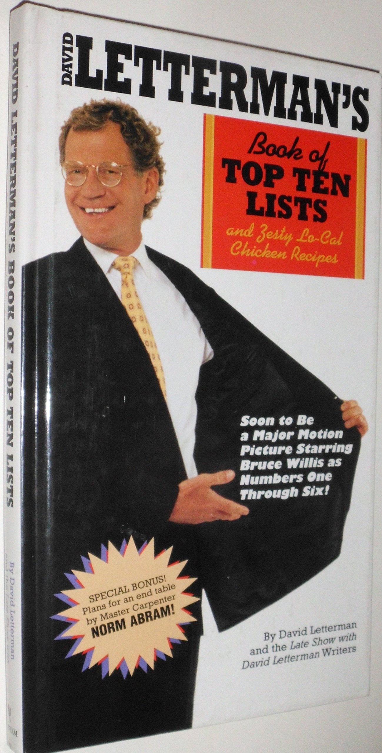 David Letterman's Book of Top Ten Lists used book depot