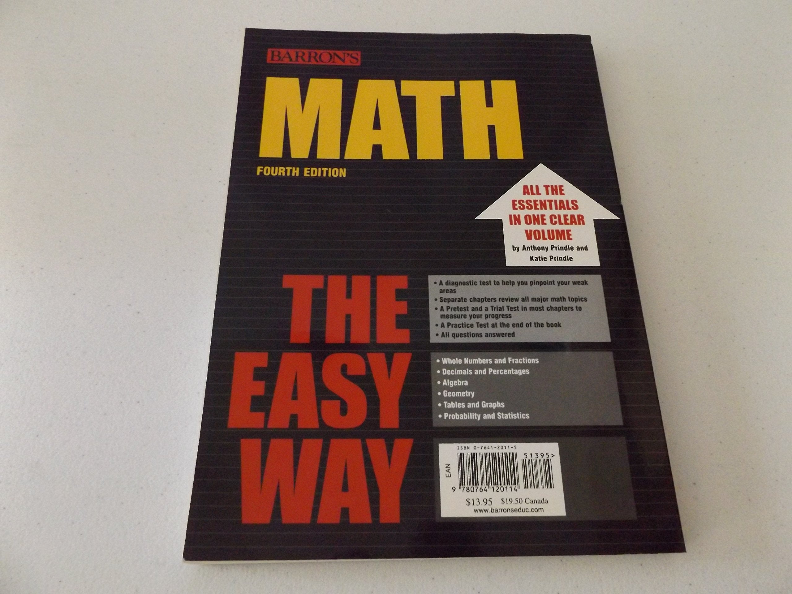 Math the Easy Way (Barron's Easy Series)