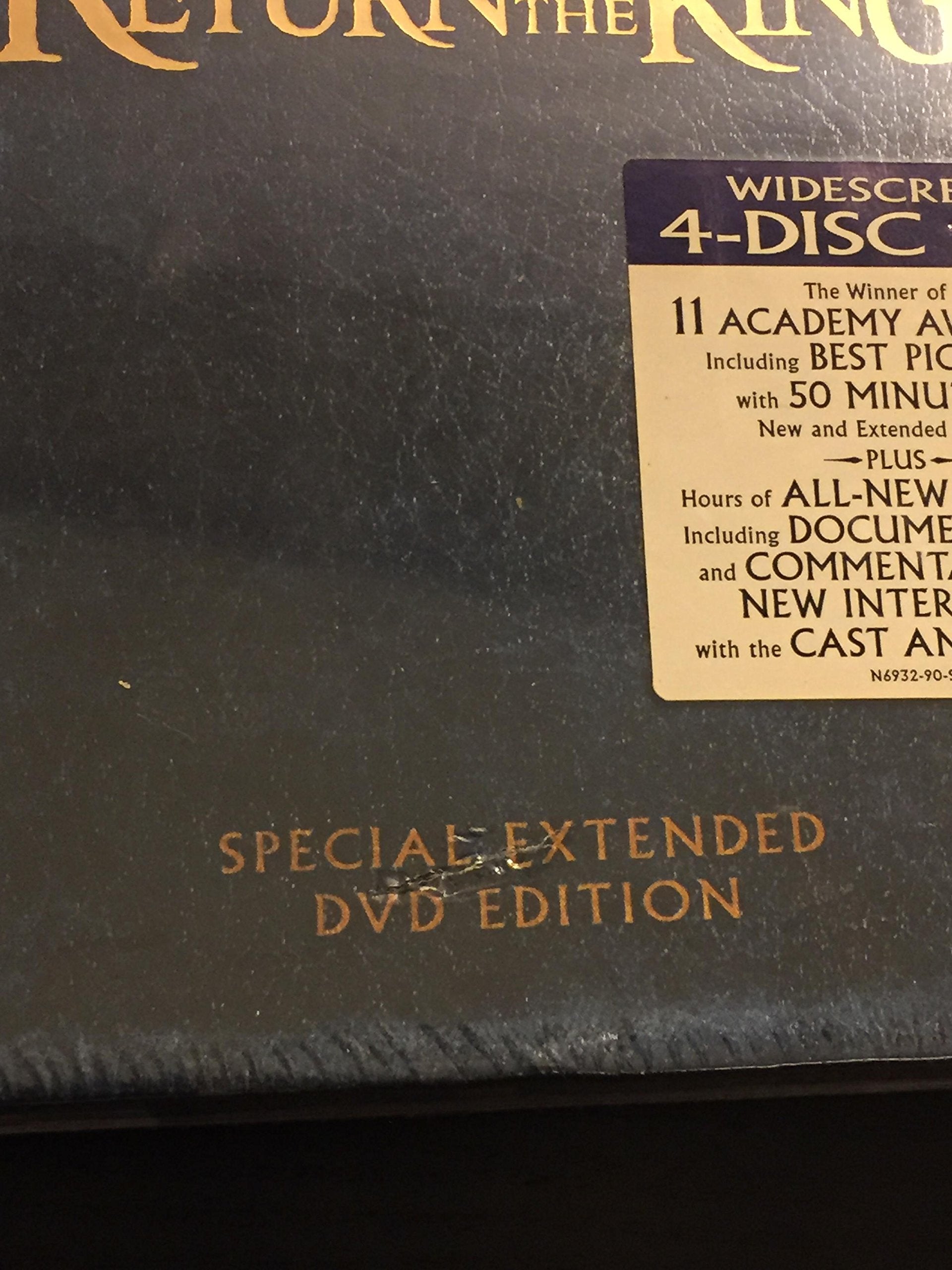 The Lord of the Rings: The Return of the King (Special Extended Edition) [DVD] used book depot