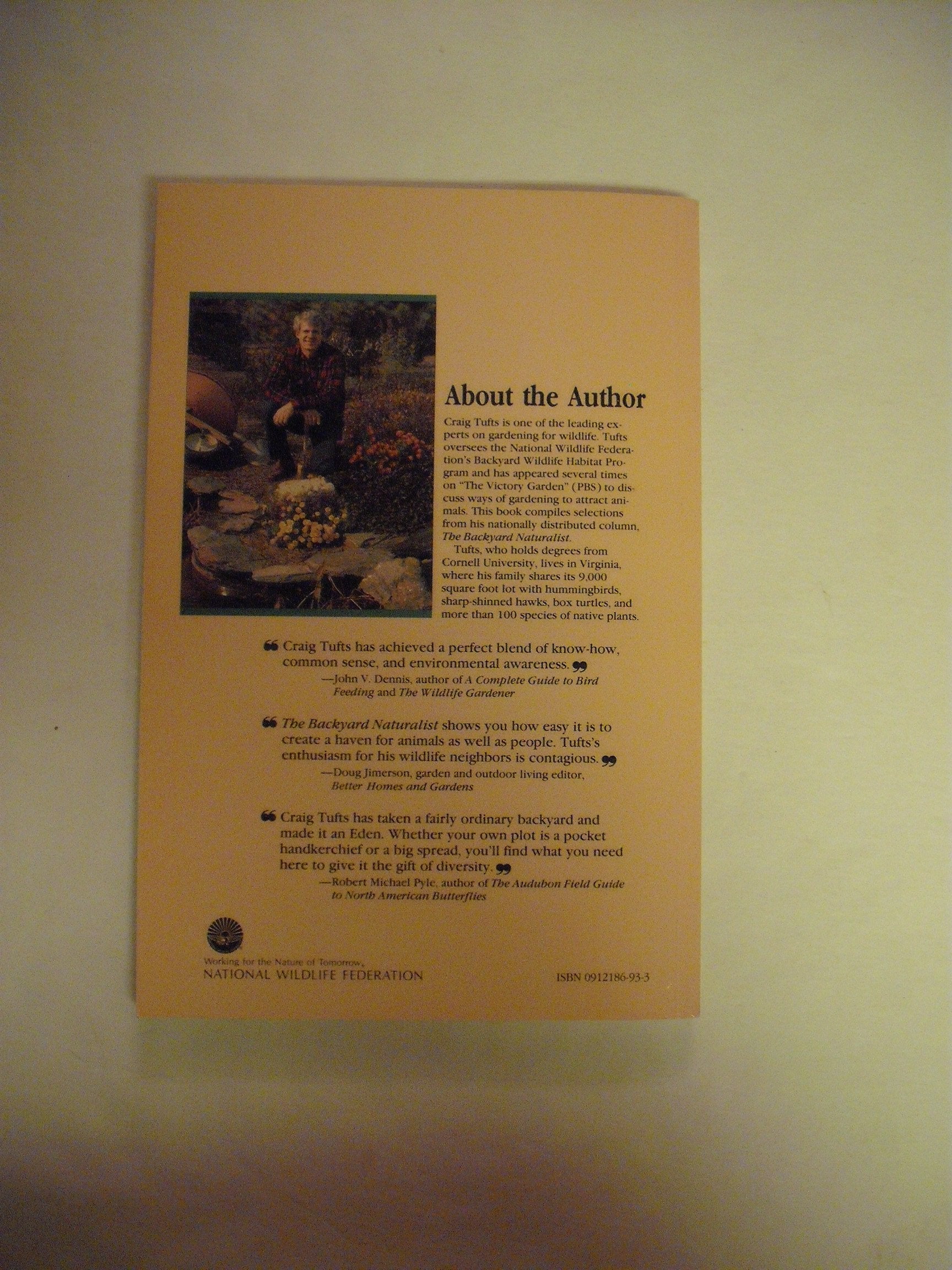The Backyard Naturalist used book depot
