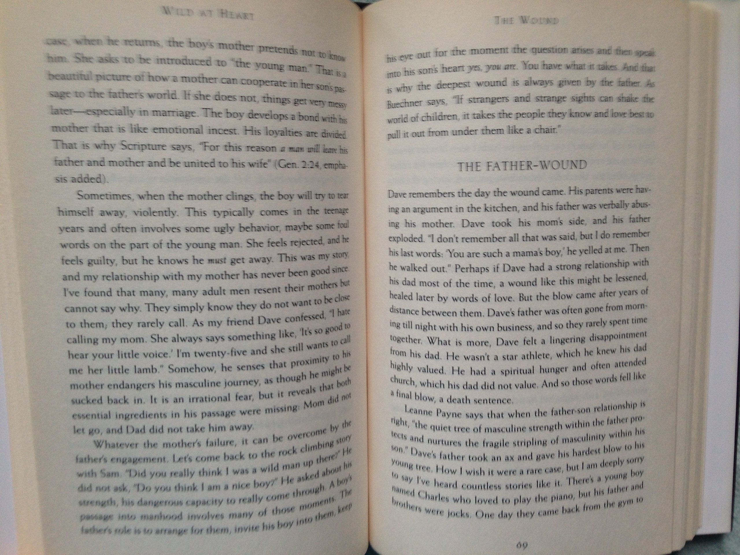 Wild at Heart: Discovering The Secret of a Man's Soul