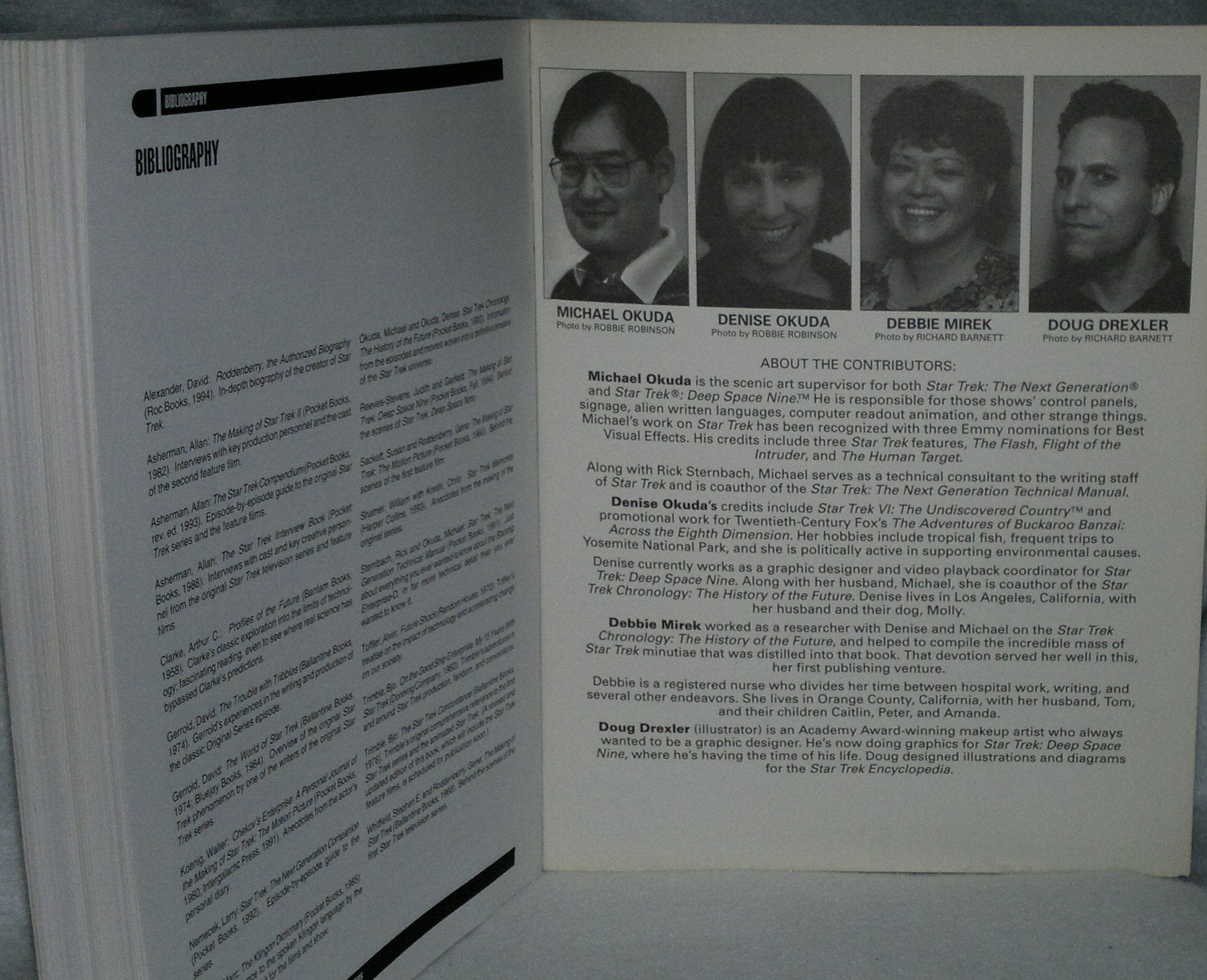 The Star Trek Encyclopedia used book depot