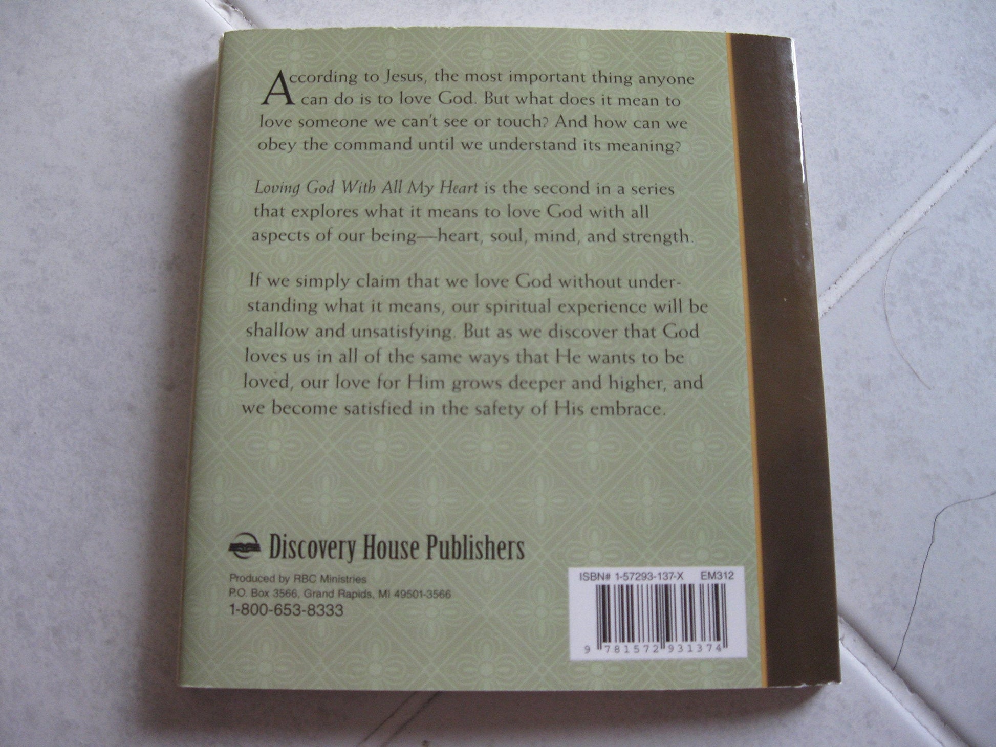 Loving God With All My Heart used book depot