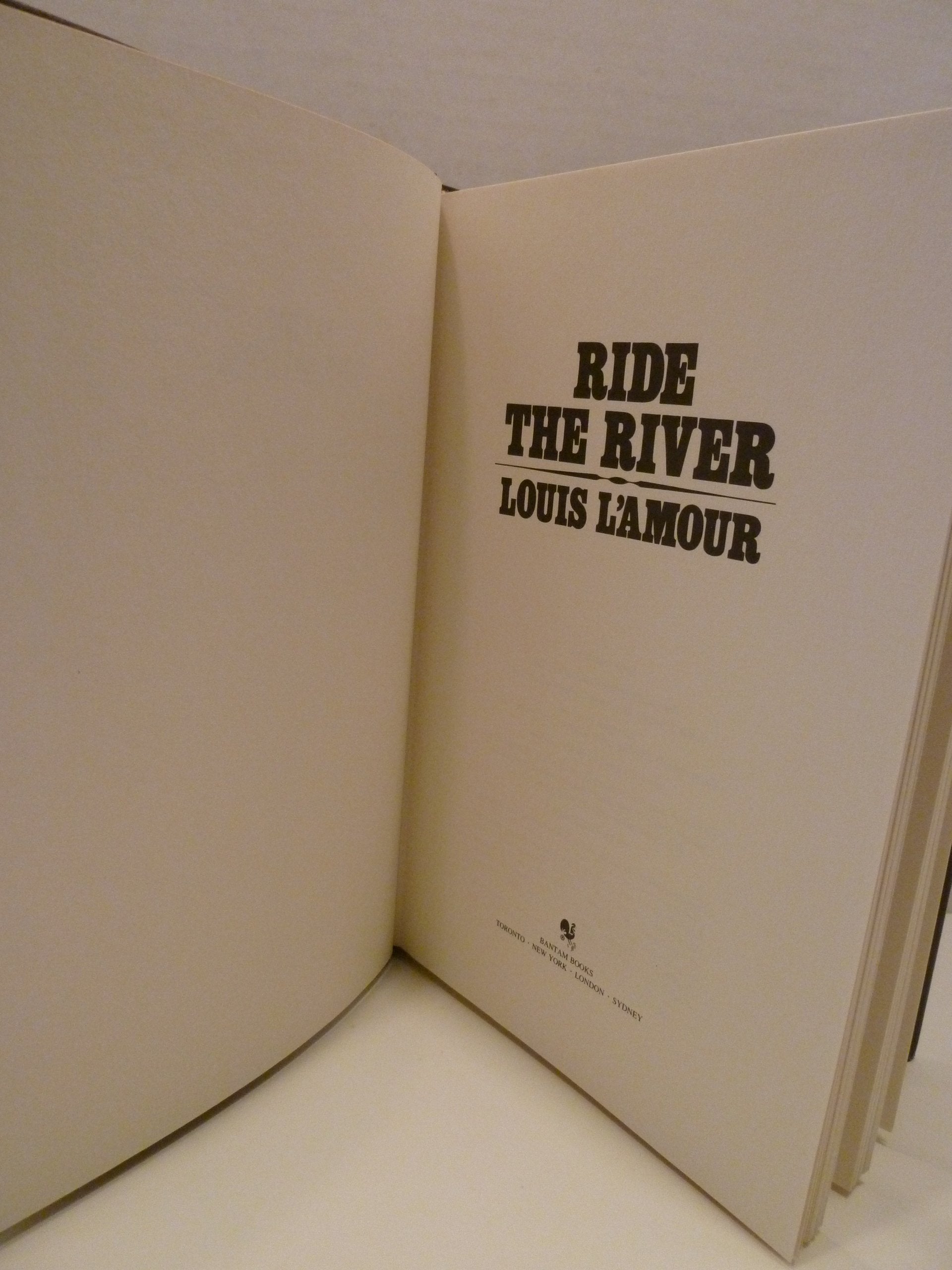 Ride the River Louis Lamour Collection used book depot