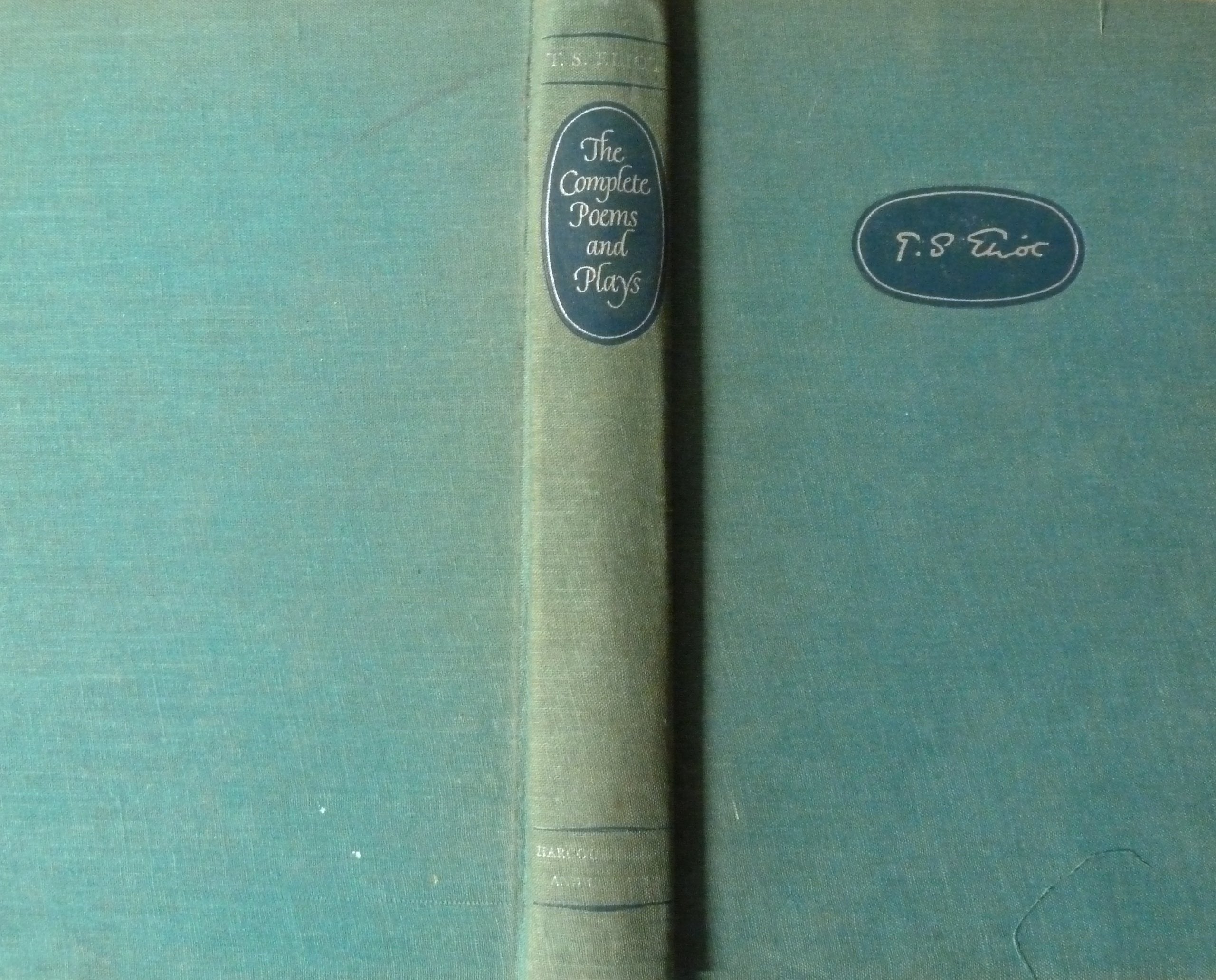 The Complete Poems and Plays 1909-1935 used book depot