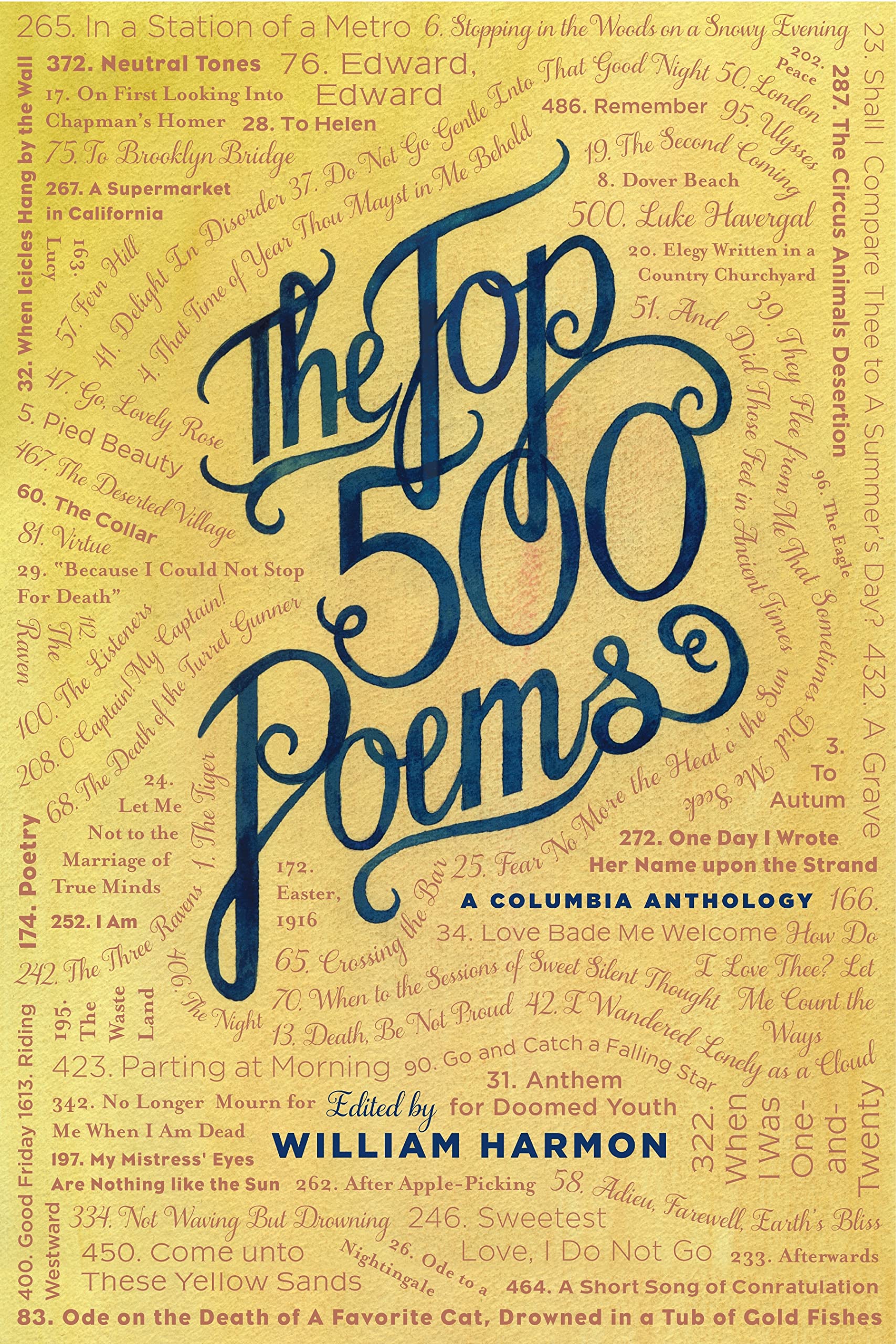 The Top 500 Poems used book depot